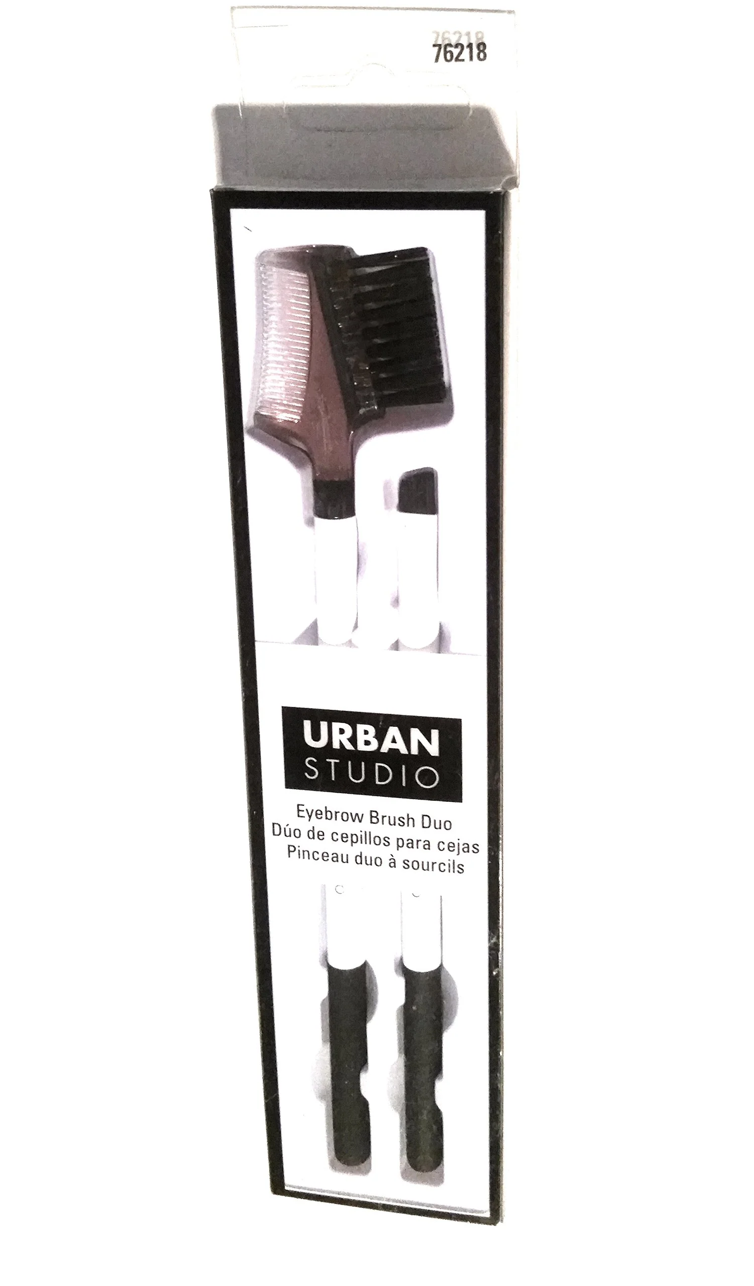 Convenient Cala White eyebrow brush duo First-Class