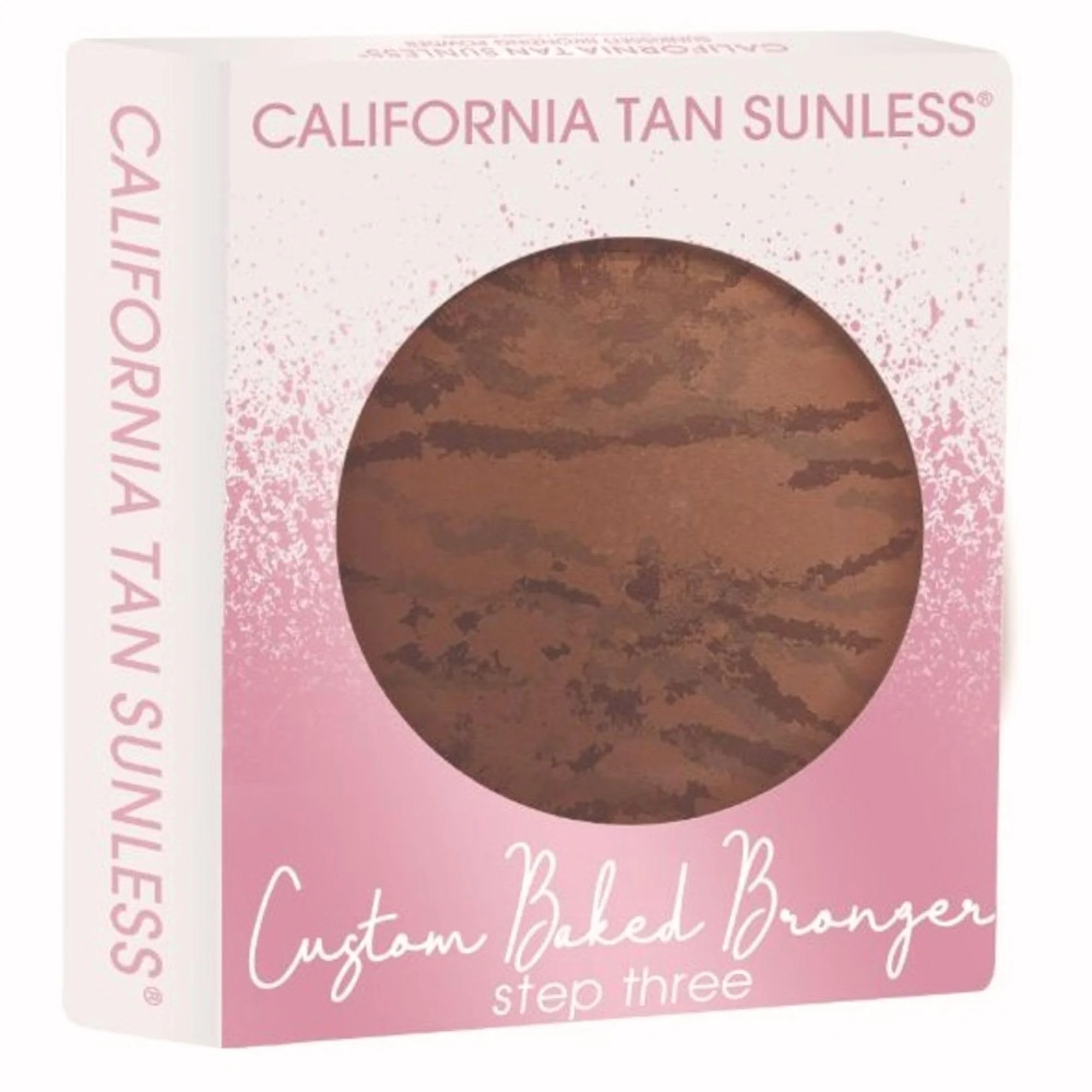 Contemporary California Tan Custom Baked Bronzer Bronzing Powder Highlight Bronzing Compact Dependable