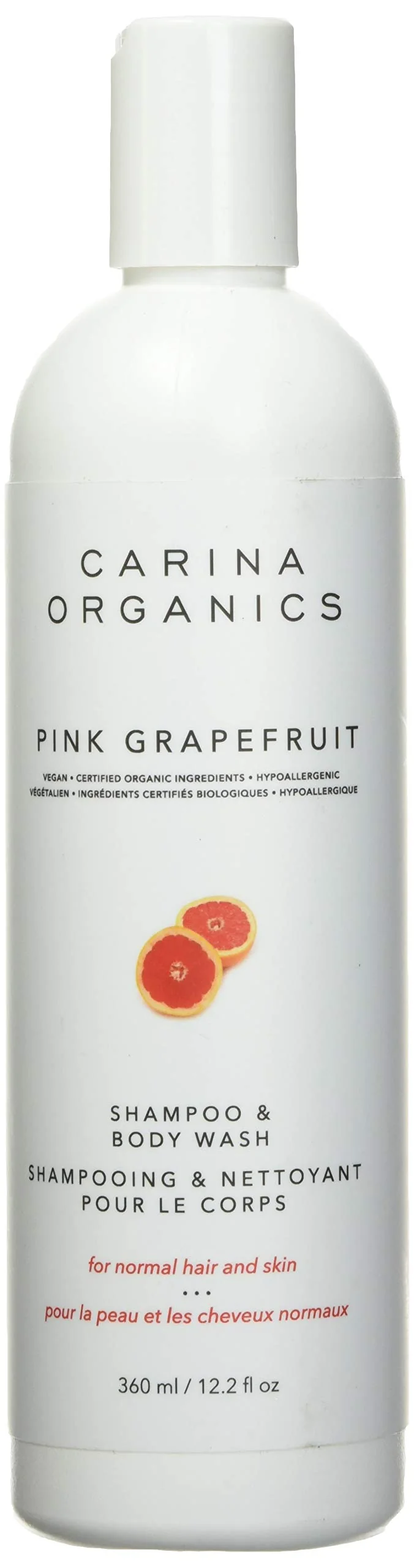 Convenient Carina Organics Pink Grapefruit Shampoo Body Wash High-Quality