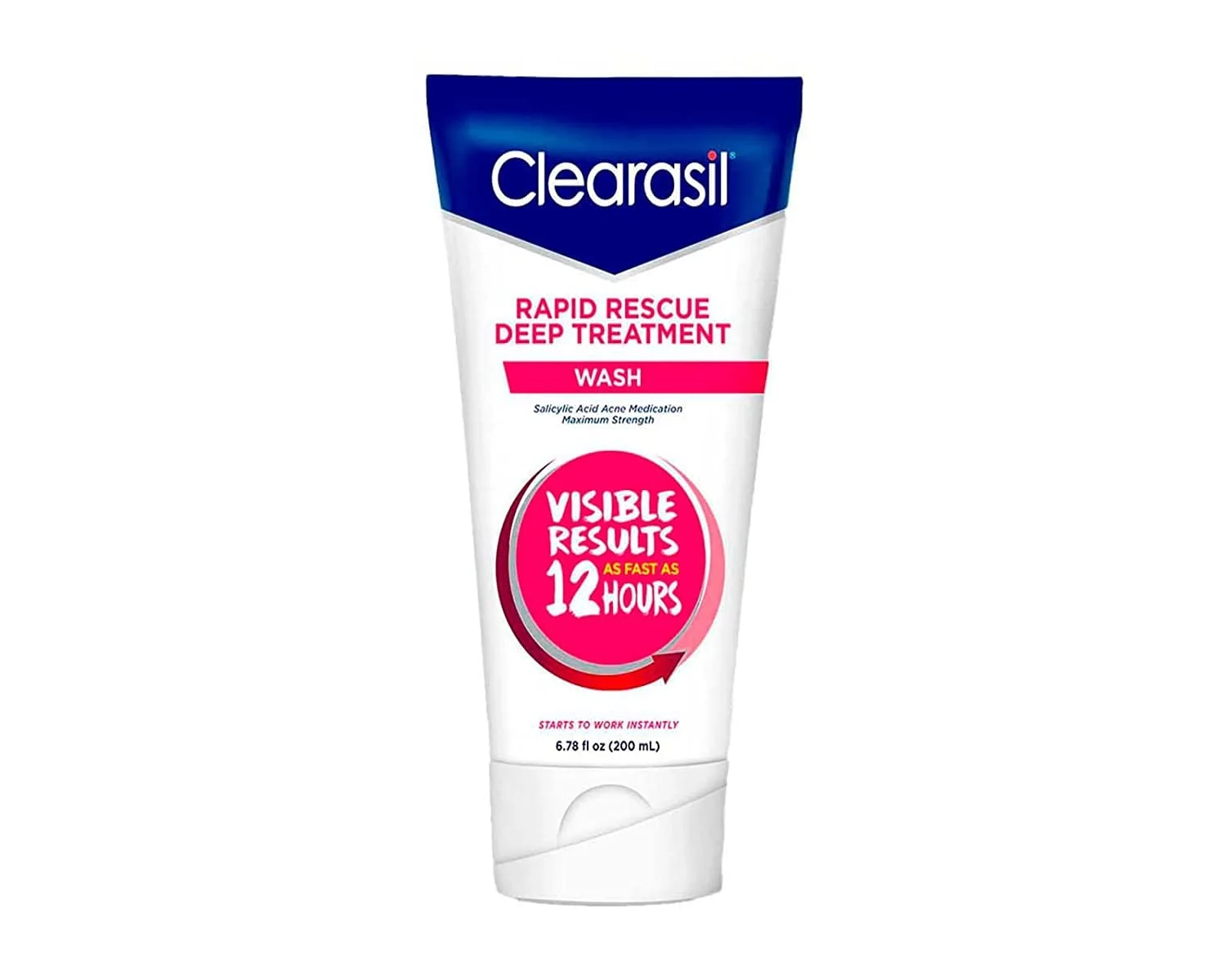 Artisan Clearasil Rapid Rescue Deep Treatment Wash 6.78 oz Each Pack of 12 Authentic