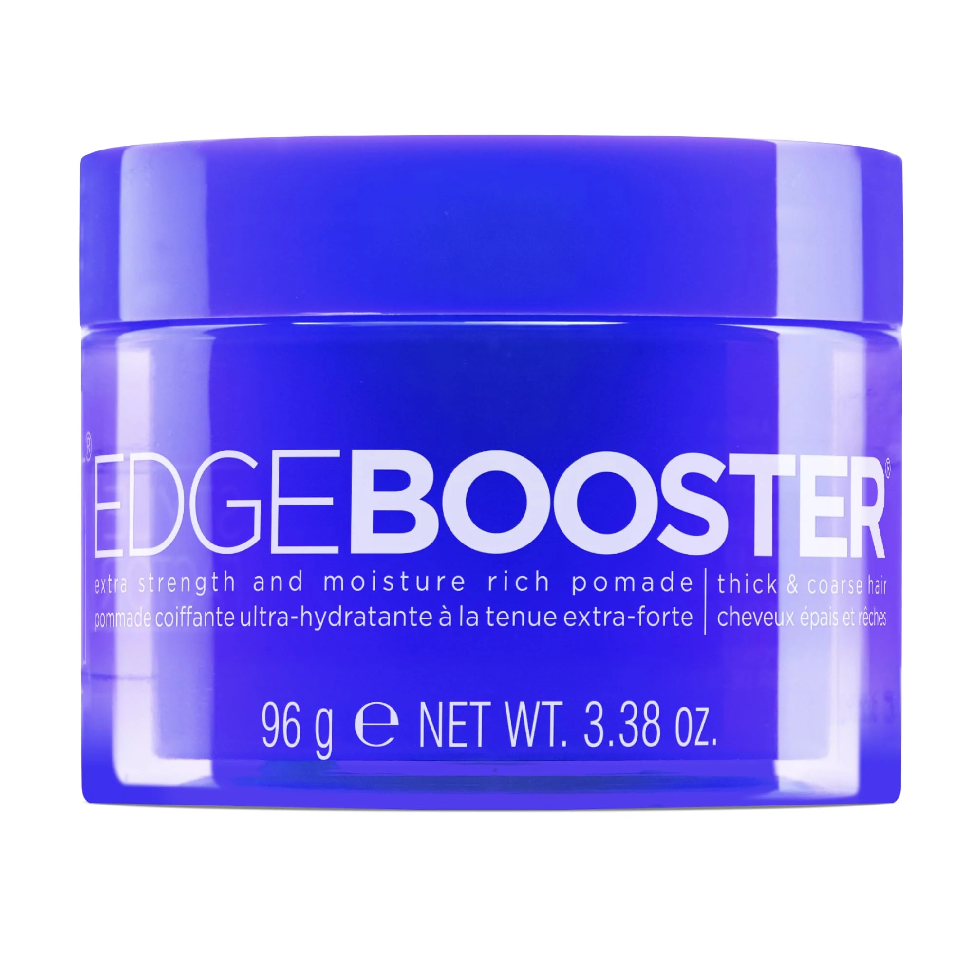 Enhanced Style Factor Edge Booster Extra Strength Moisture Rich Pomade Strong Hold Edge Control Gel for Thick Coarse Hair High Shine Non-Greasy Premium Material