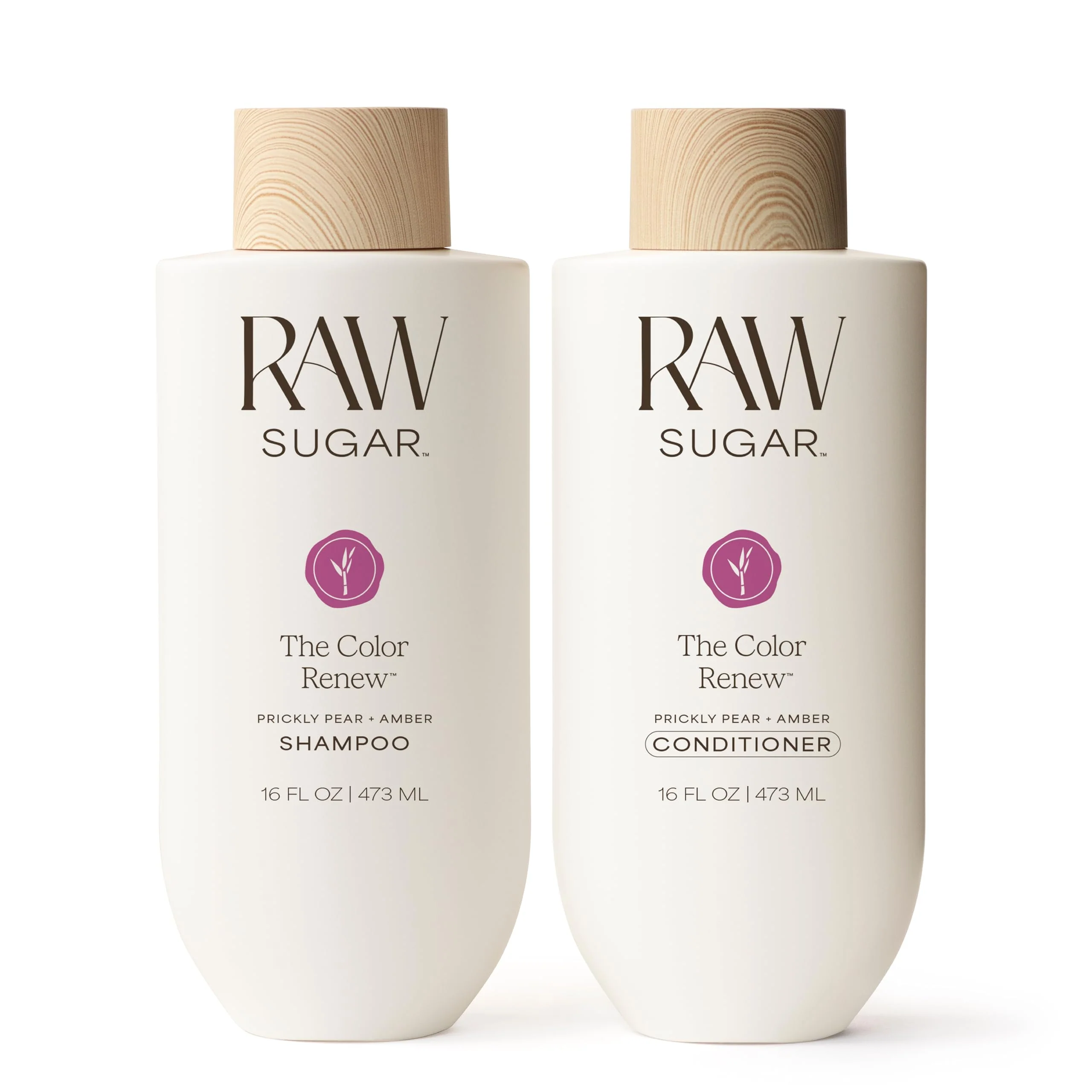 Clean Raw Sugar Shampoo and Conditioner Set The Color Renew Hair Care Duo 16 Fl Oz 2 Products Protects Color A Renewing Haircare Bundle Without Certified