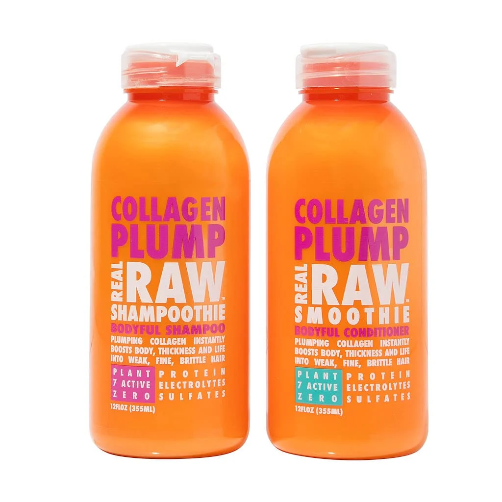 Authentic Raw Collagen Shampoo Conditioner set - Strengthen Repair - No Classic