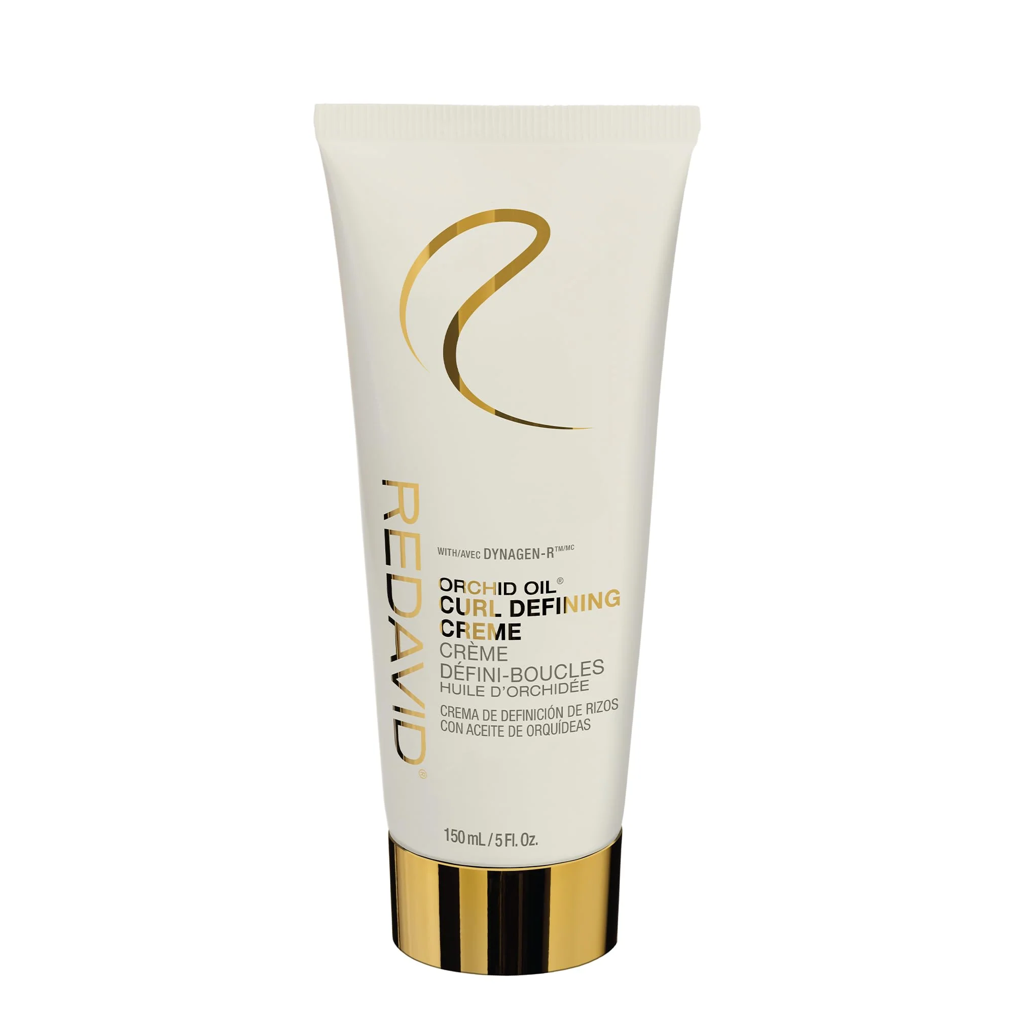 Long-Lasting Redavid Orchid Oil Curl Defining Creme with Coconut Oil and Meadowfoam Flower for Curly Hair - Ultra Nourishing Texture Enhancer - Clinically Selected