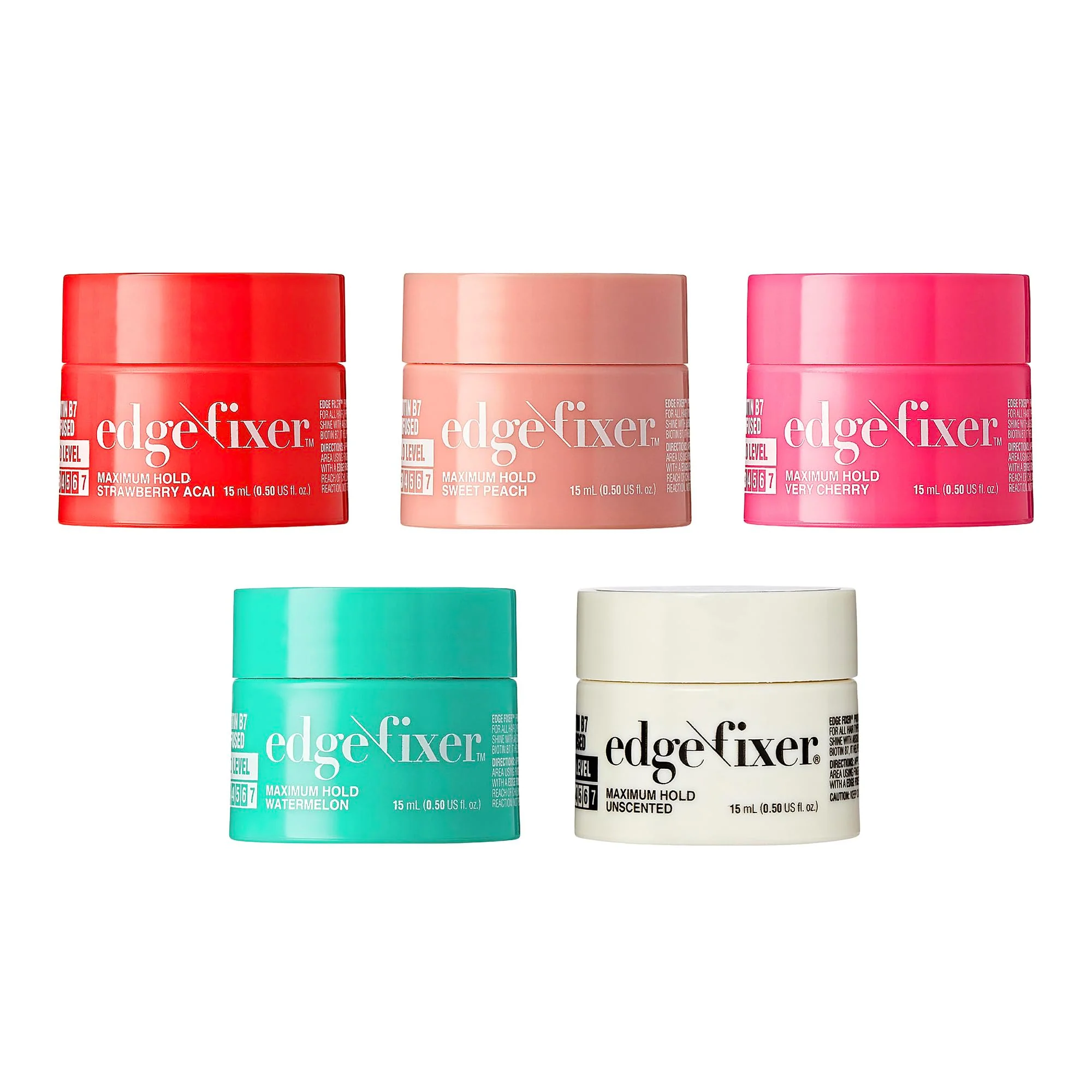 Carefully Designed Red by Kiss Edge Fixer 24 Hour Maximum Hold Edge Wax No Flaking Biotin B7 Infused Hair Gel User-Friendly