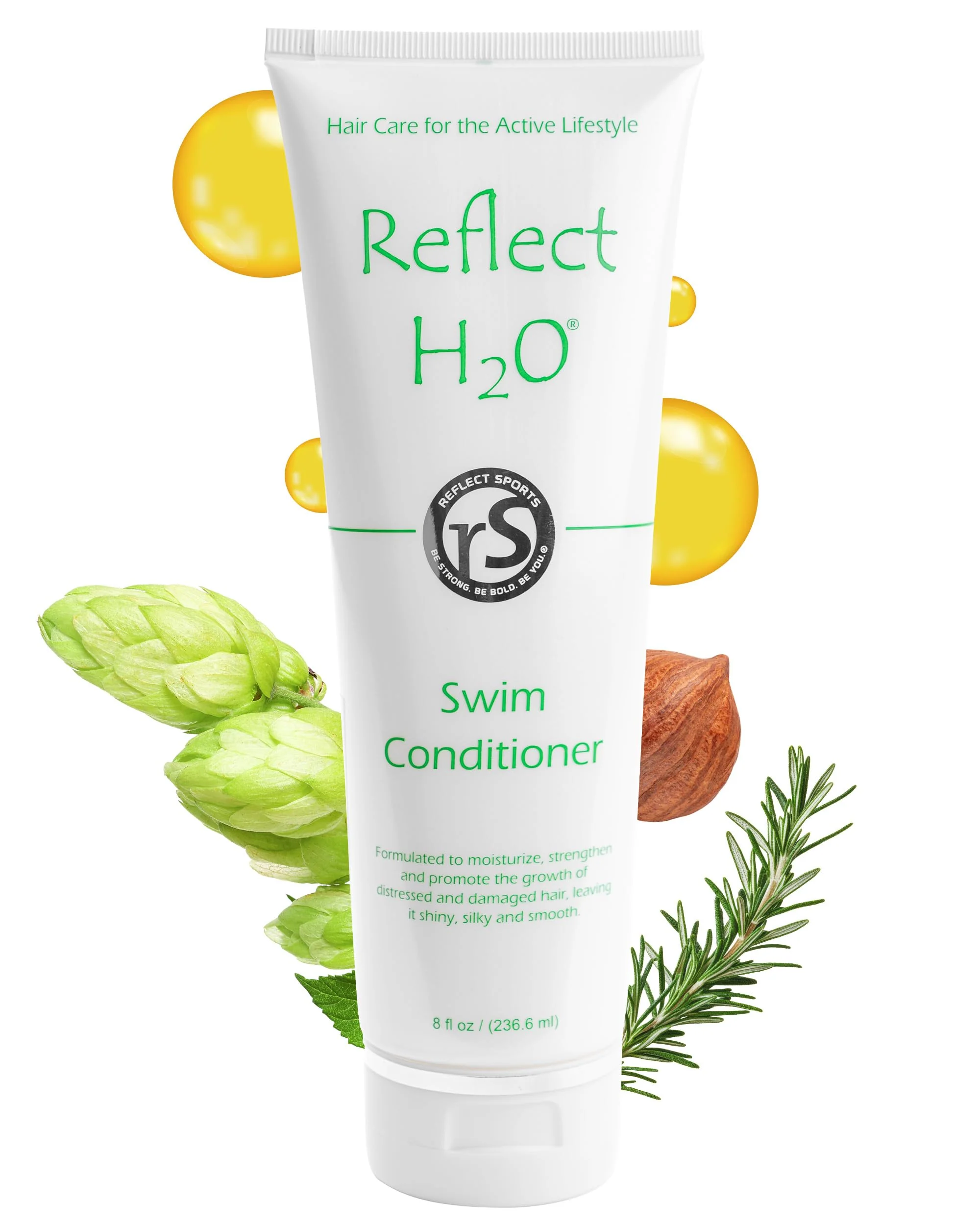 Minimalist Reflect H O Swim Conditioner - Moisturizing Strengthening Swim Hair Care Conditioner for Damaged Hair - Sulfate- Chlorine Hair Protection Durable