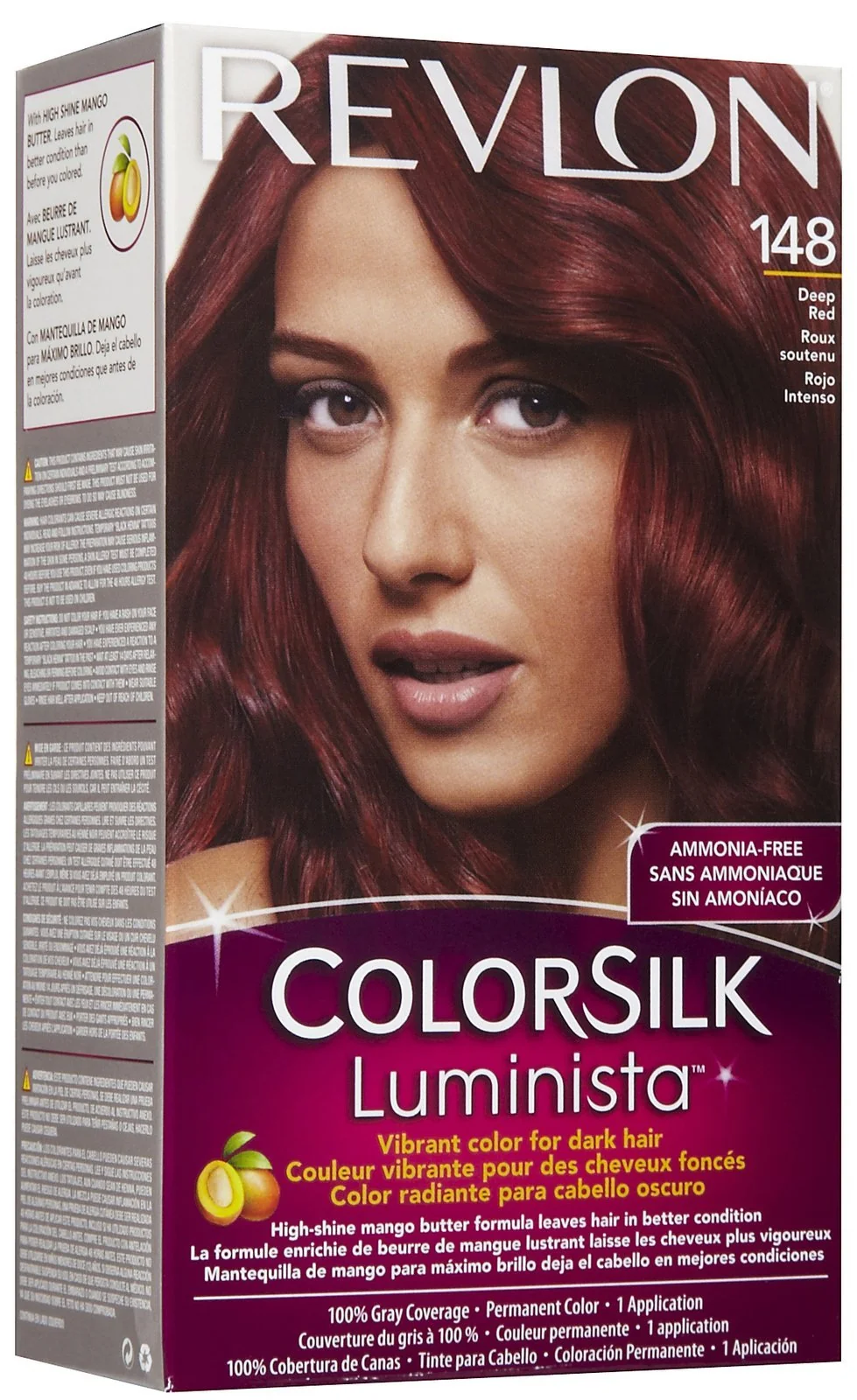 Superior Revlon ColorSilk Luminista Haircolor Deep Red Long-Lasting