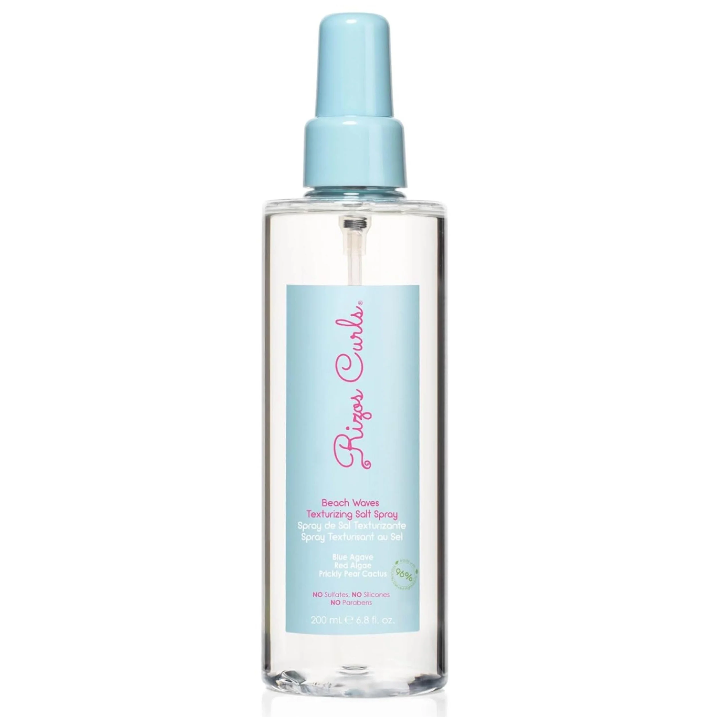 Premium Rizos Curls Beach Waves Texturizing Salt Spray Enhance Texture Volume Nourish and Enhance Definition with Blue Agave Extract Red Algae Prickly Outstanding