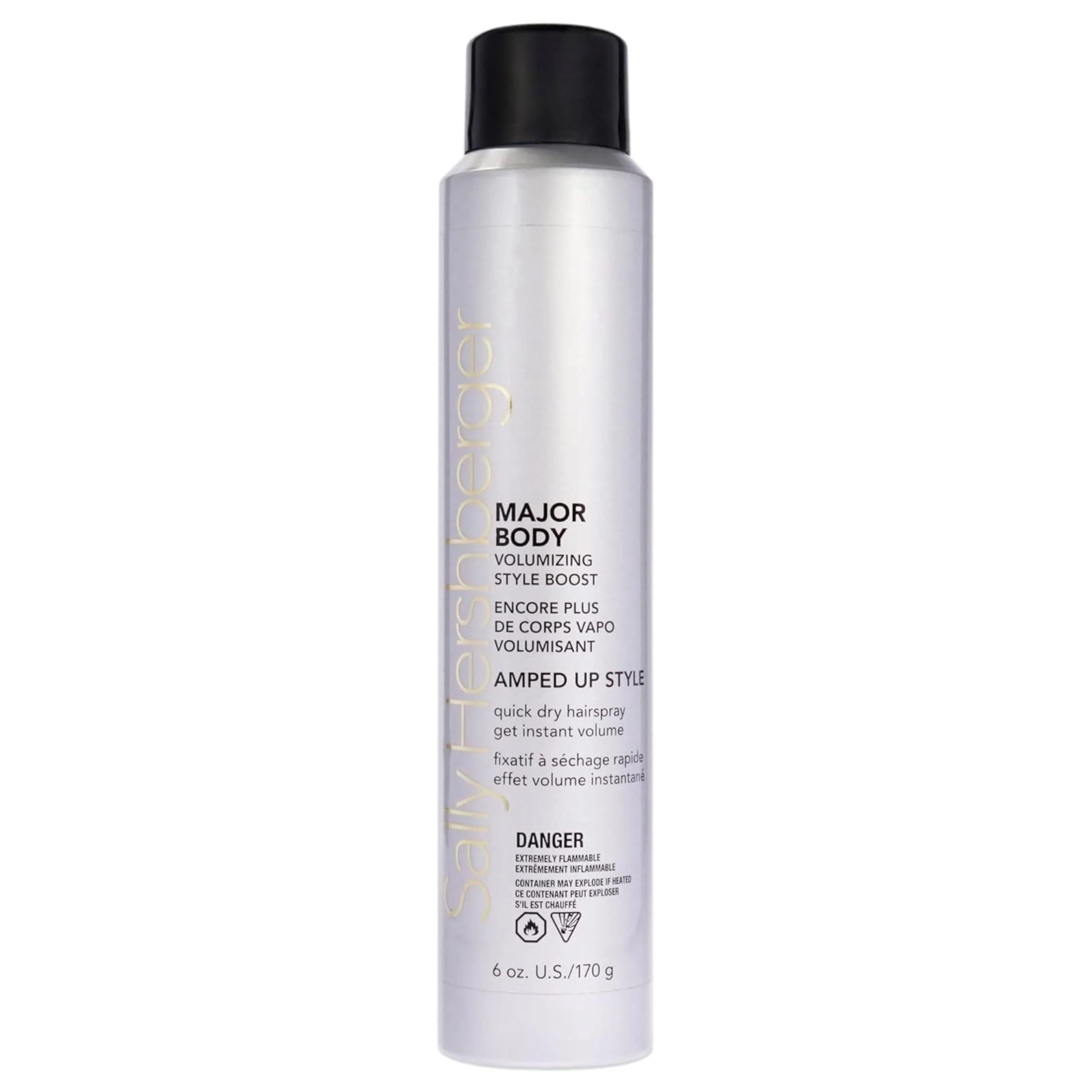 Effective SALLY HERSHBERGER Major Body Volumizing Style Boost Hair Spray for Men Women - Strong Hold Hairspray for Unisex - Adds Intense Volume Shine - All Innovative
