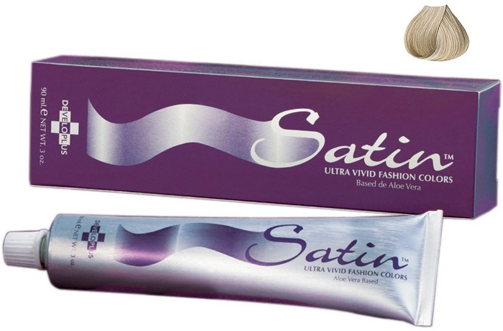 Unique SATIN Hair Color Natural Series 10N Ultra Light Blonde 3 oz SAT2059 Convenient
