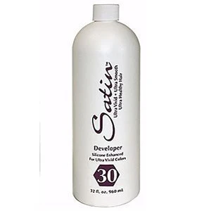 Secure SATIN Satin Oxide Developer 32 Oz 30 Volume Pure