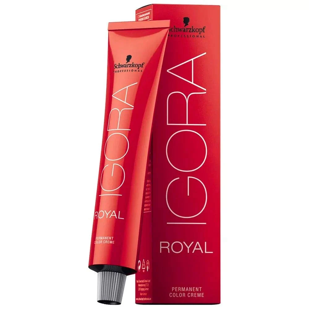 Smooth Schwarzkopf Igora Royal Color Creme Tube 7-57 Medium Blonde Gold Copper by Schwarzkopf Professional Breathable