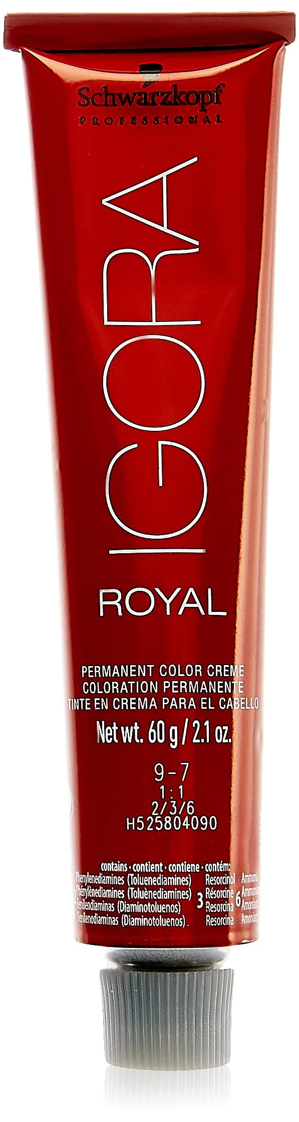 Modern Schwarzkopf Professional Igora Royal Hair Color 9-7 Extra Light Copper Blonde 60 Gram High-Grade