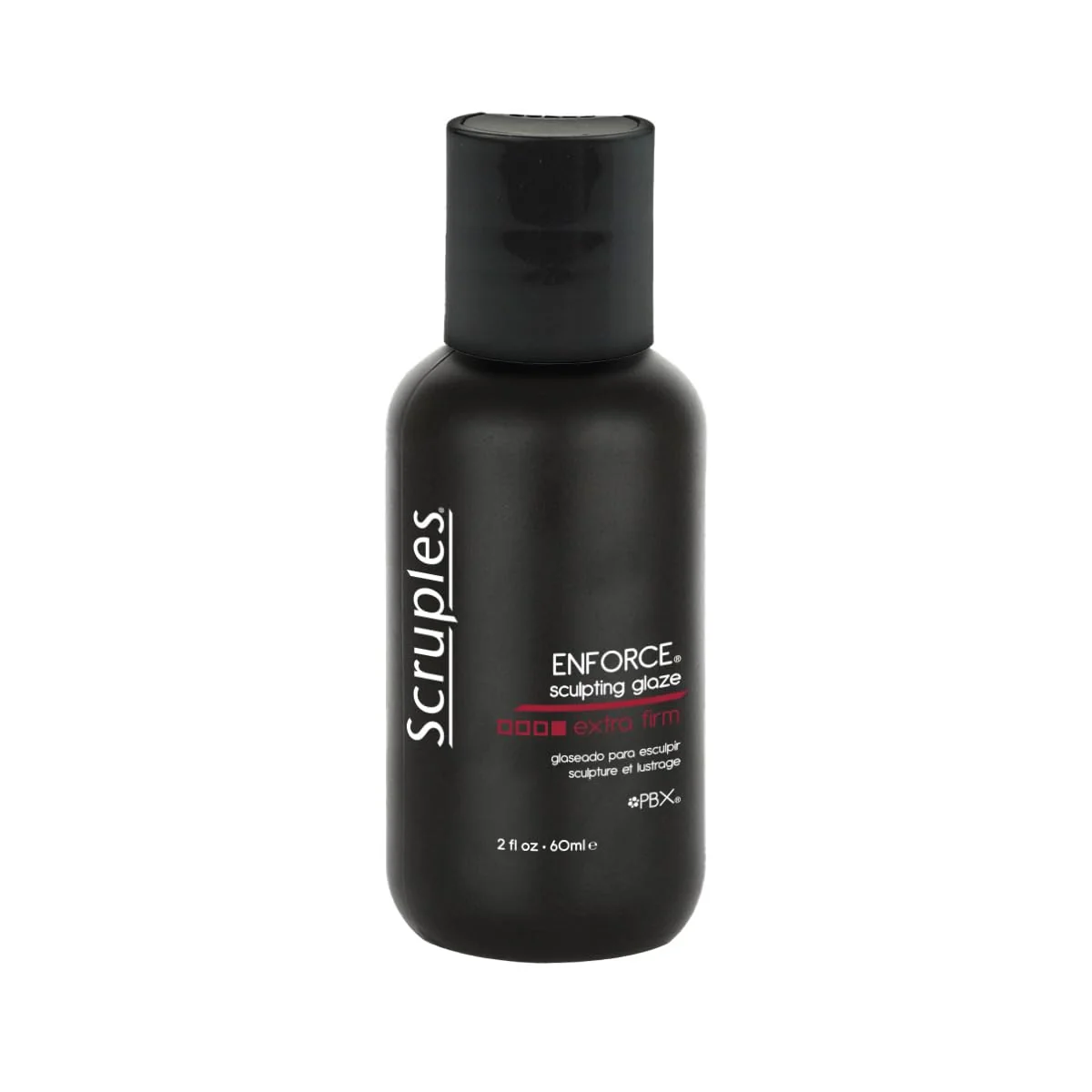 Authentic Scruples Enforce Sculpting Glaze - Strong Hold Hair Gel to Create Body Lift - Weightless Formula without Build Up - Water Soluble for All Hair Types Responsible