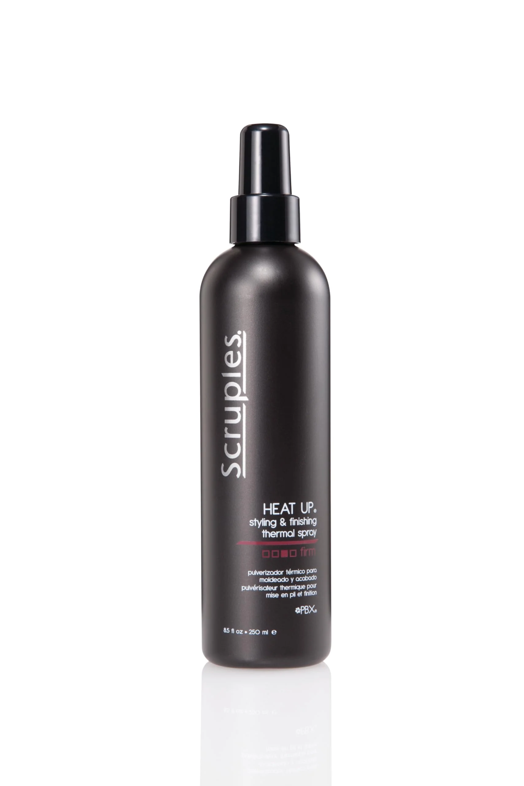 Elegant Scruples Heat Up Styling Spray - Hair Heat Protectant with Control Hold and Texture - Lightweight Water Soluble Formula 8.5 oz Minimalist