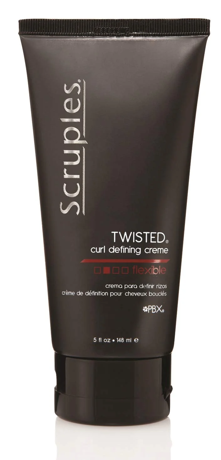 High-End Scruples Twisted Curl Cream - Conditioning Styling Hair Cream - Curly Hair Products for Women Men - Helps Define Control Frizz - Dries Without Certified