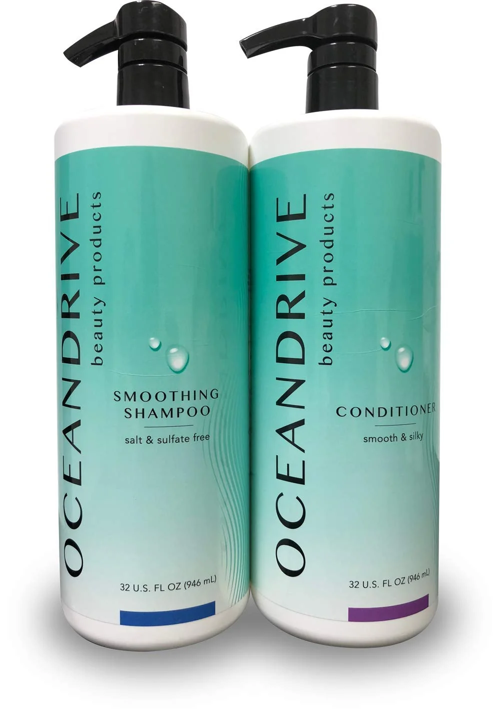 Clean Set Shampoo Salt Sulfate Ocean Drive Conditioner Detailed