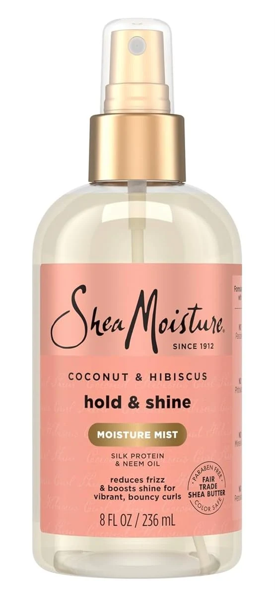 Fine Shea Moisture Coconut Hibiscus Hold Shine Mist 8 Ounce 235ml 6 Pack Effective