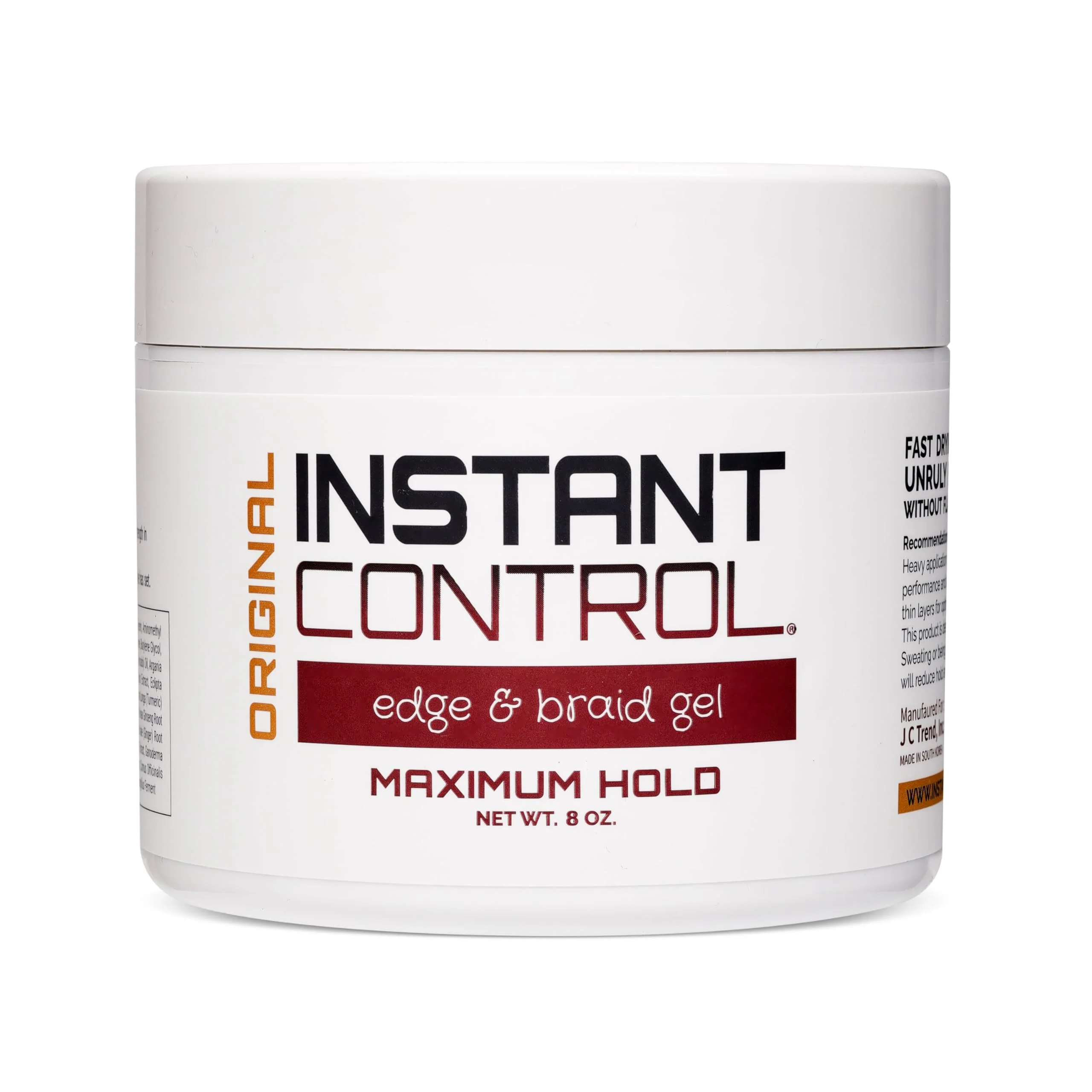 High-End Instant Control Edge Braid Gel 8 Ounce Carefully Designed
