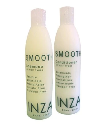 Professional Inza Smooth Shampoo and Conditioner Set Selected