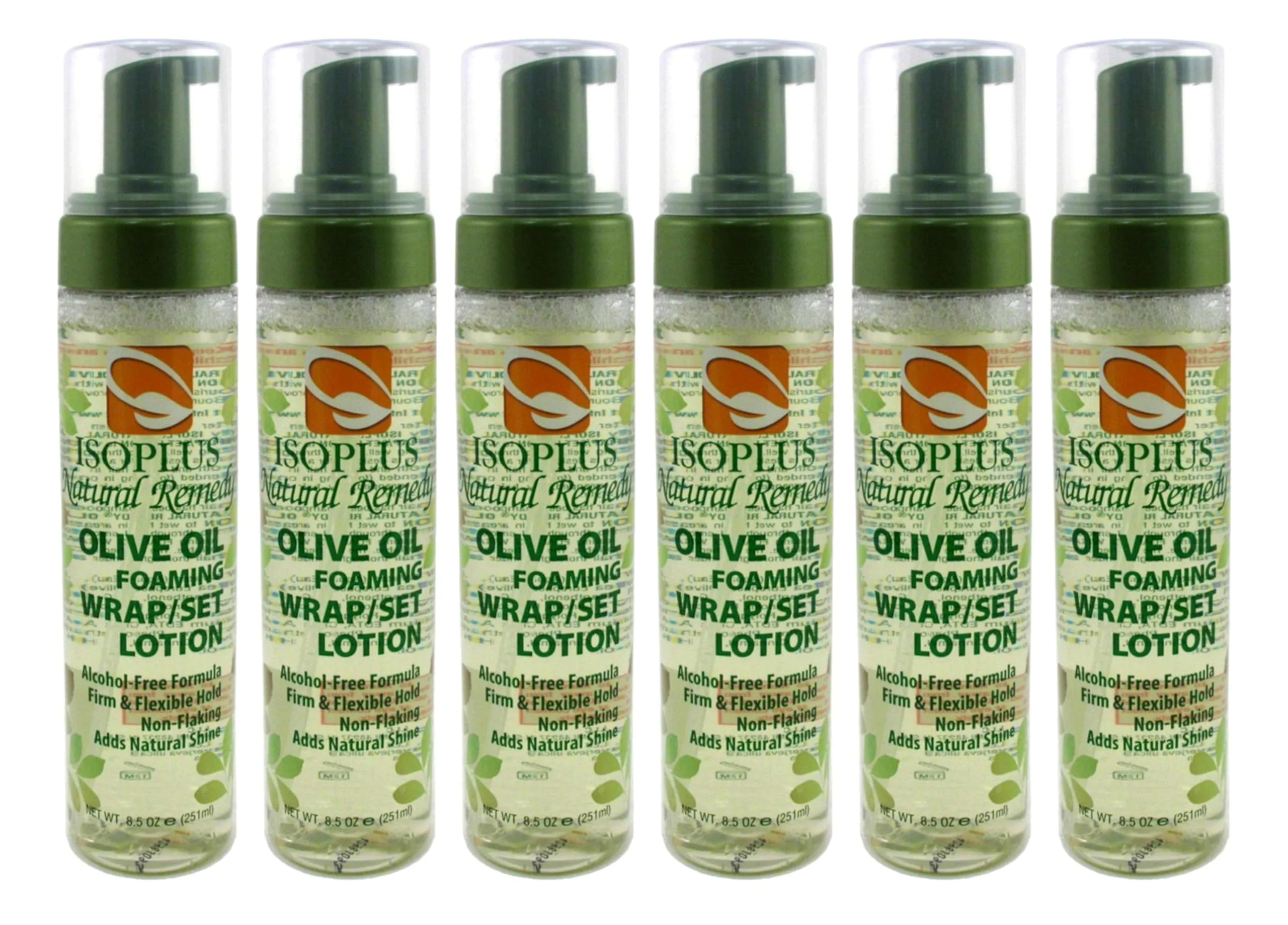 Breathable Isoplus Natural Remedy Olive Oil Foaming Wrap Set Lotion 8.5 Ounce Pack of 6 Versatile