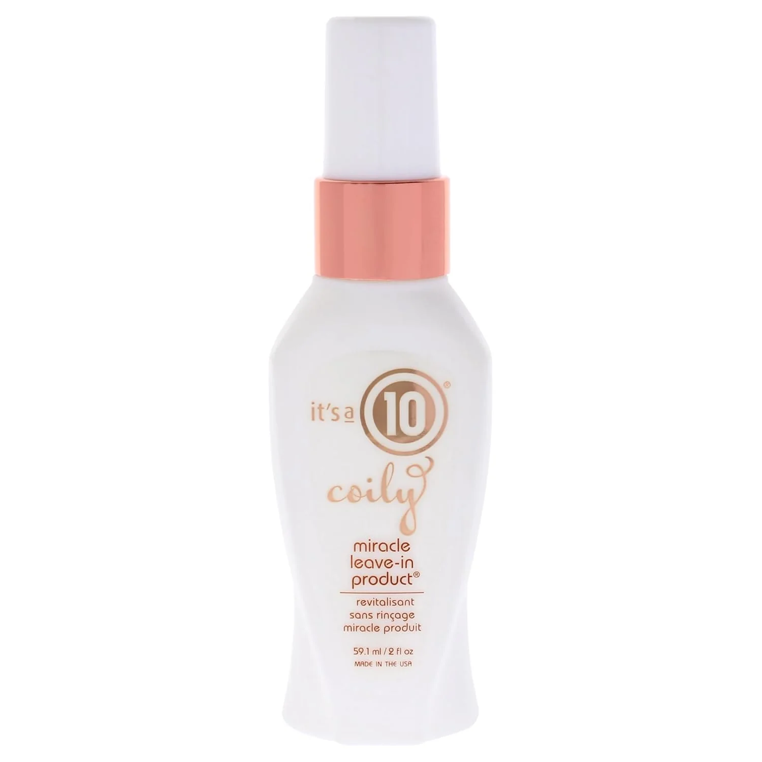 Convenient It s A 10 Coily Leave-In Product 2 oz First-Class