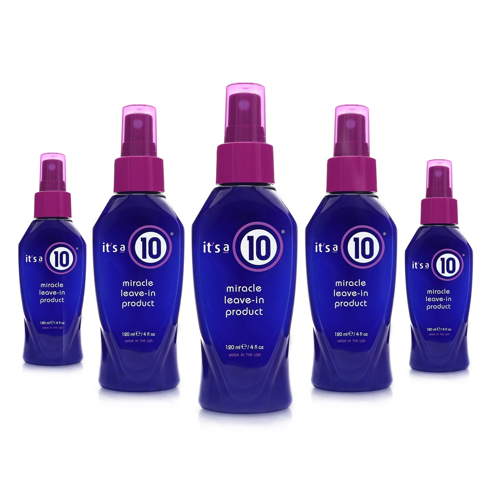 Authentic it's a 10 Haircare Leave-In Product 4 fl. oz. Pack of 5 Reliable