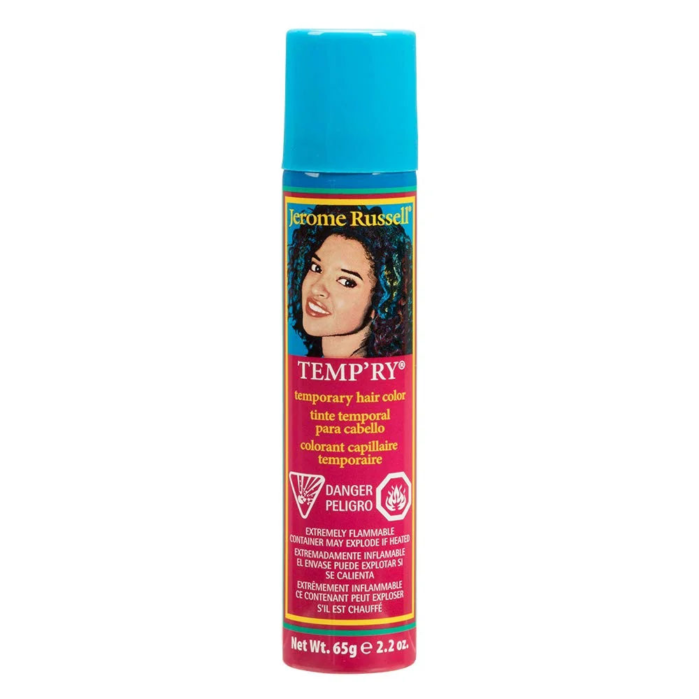 Efficient Jerome Russell Hair Color Spray Black - 2.2 oz Intense Spray-On Temporary Fast-Drying Non-Sticky Travel Size Dye for Instant Vivid Reusable