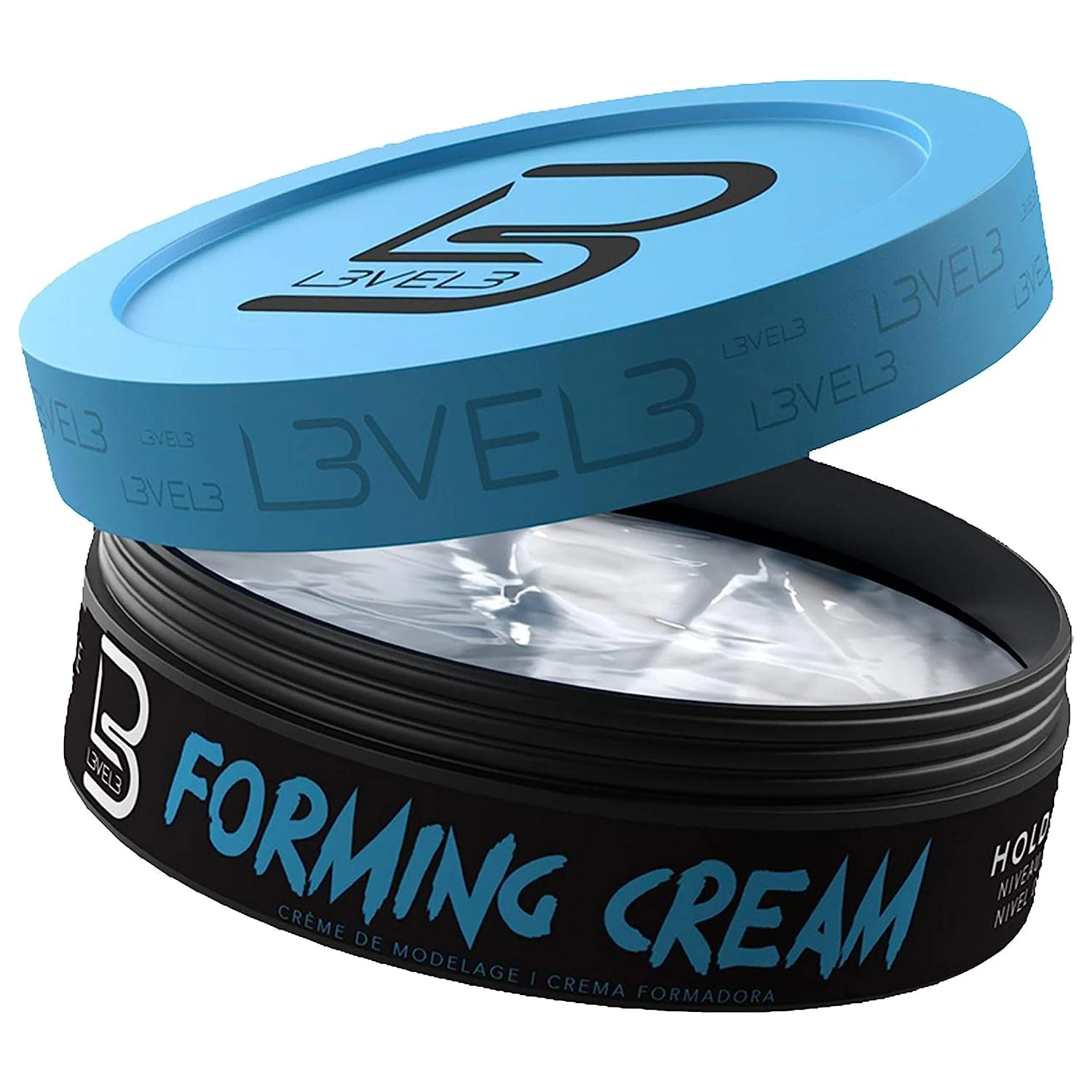 Exclusive L3 Level 3 Forming Cream - Natural Look Hairstyle - Improves Volume - No Stickiness Modern