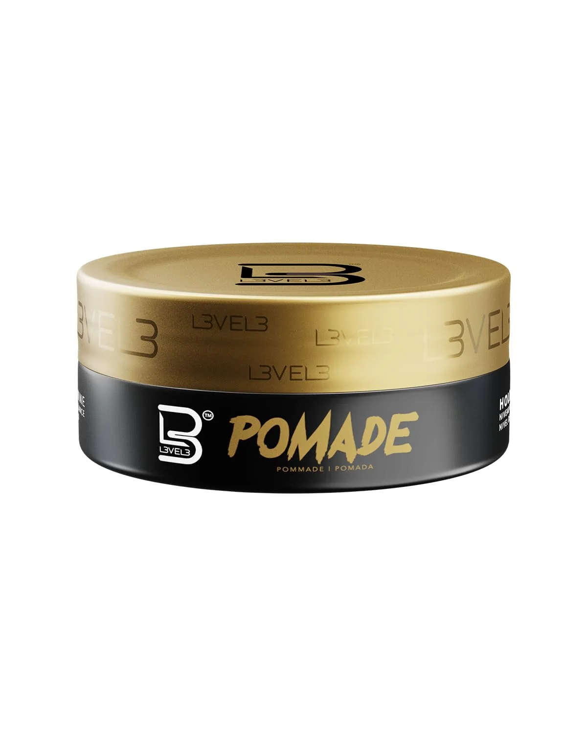 Official L3 Level 3 Pomade - Improves Hair Strength and Volume Long-Lasting Hold Small Pomade Quality