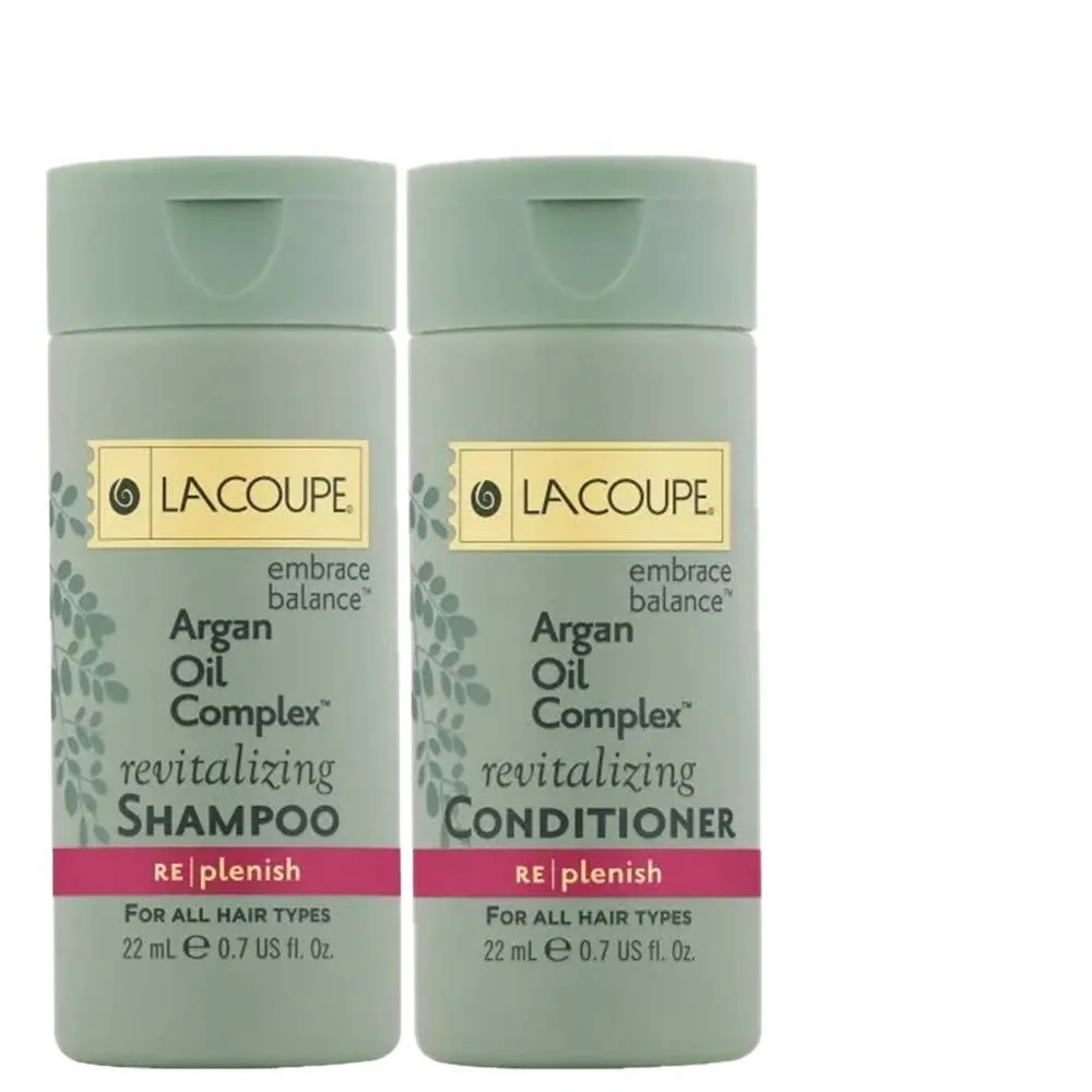 Advanced Lacoupe Shampoo and Conditioner - Set of 18 0.75Oz each - 9 Each Shampoo and 9 Each Conditioner Total 13.5 Oz Top-Quality