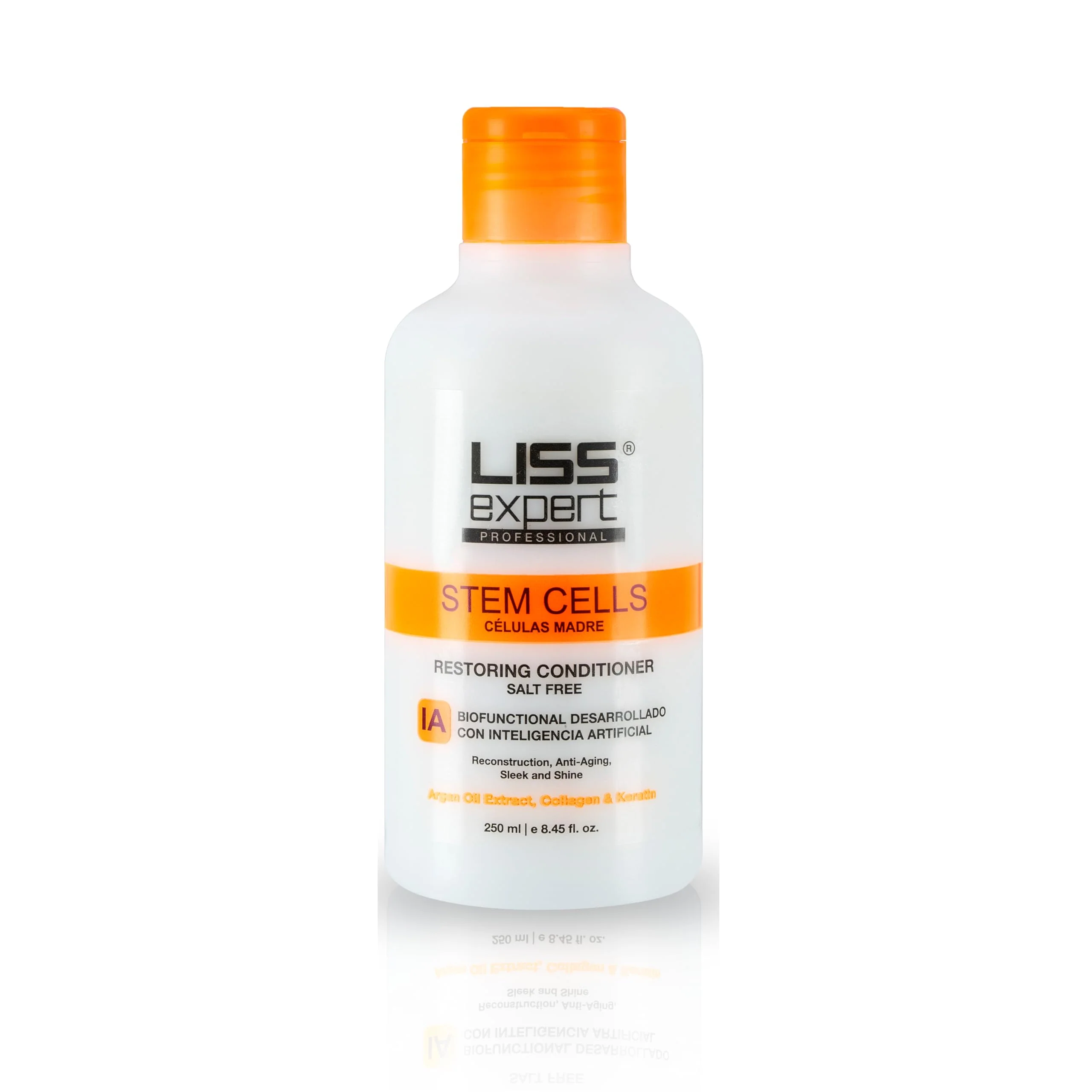 Convenient Liss Expert Professional Stem Cells Hair Organic Smoothing Treatment - Post Treatments Packages 7-CONDITIONER Certified