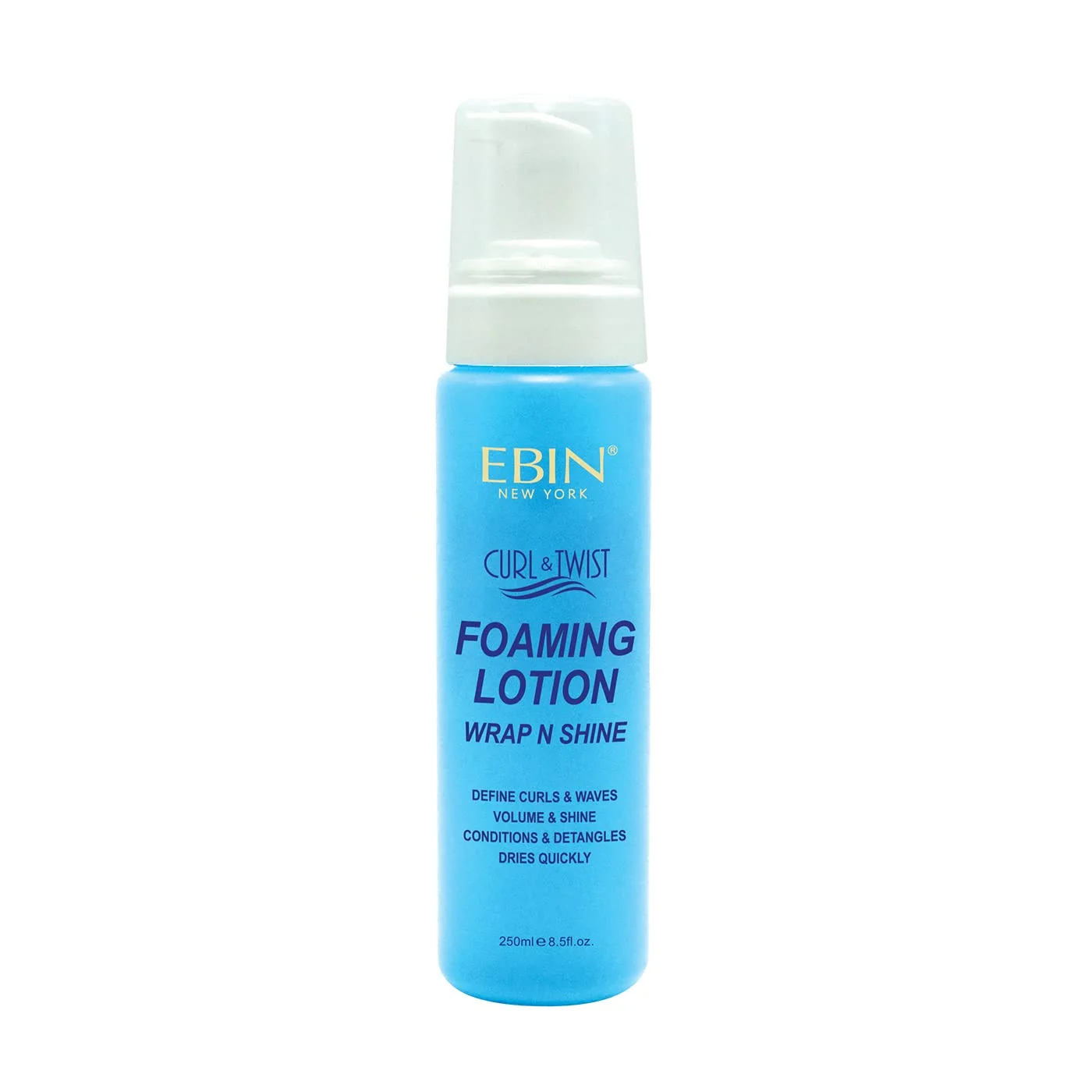 Healthy Curl Twist Foaming Lotion - 8.5 oz 250ml Enhancing Natural High Shine Curls Taming Flyaways Adding Volume - All Day Definition Carefully Designed