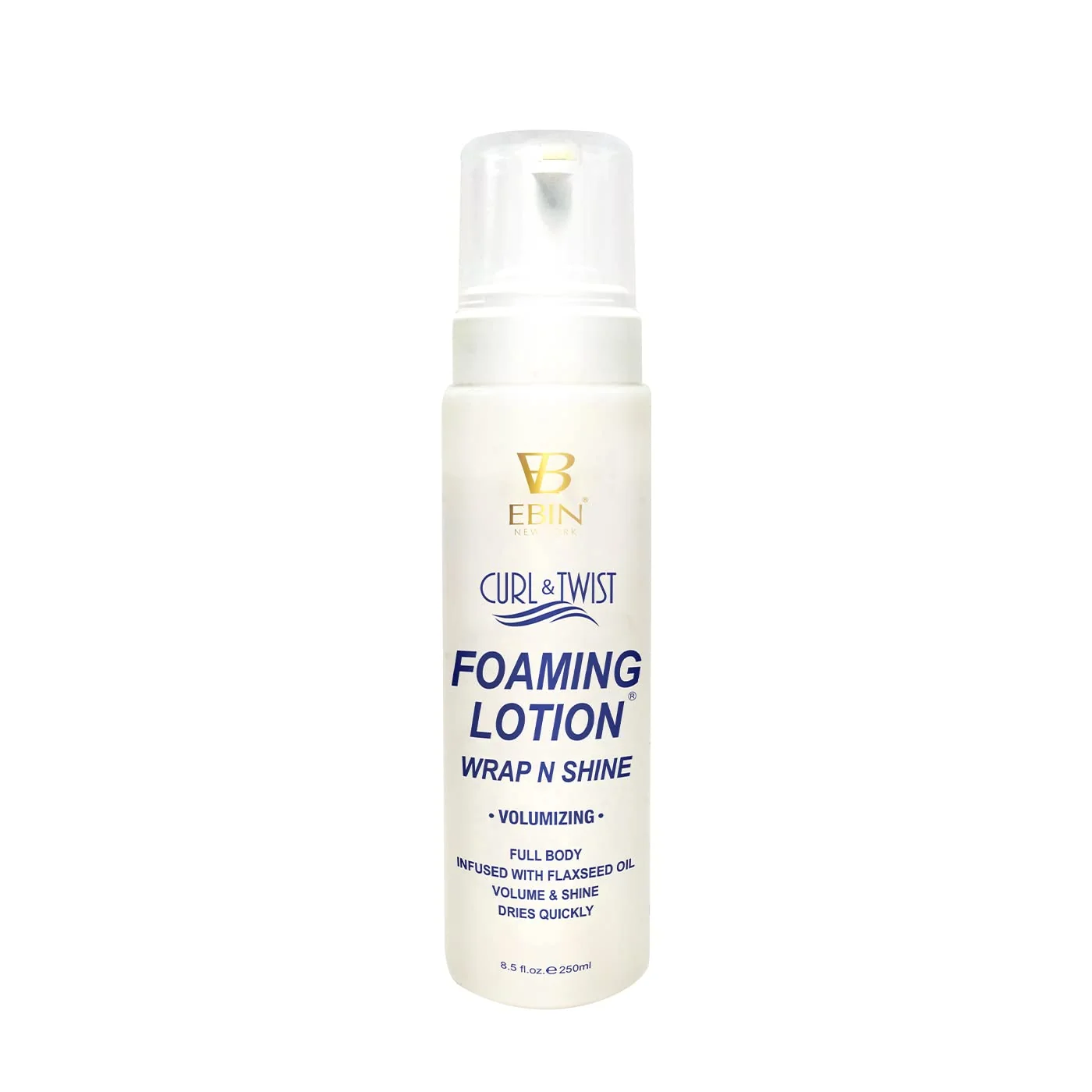 Durable Curl Twist Foaming Lotion Volumizing - 8.5 oz 250ml Moisturizing and Hydration Smoothing with Natural High Shine Defining Curls All Day Long Reliable