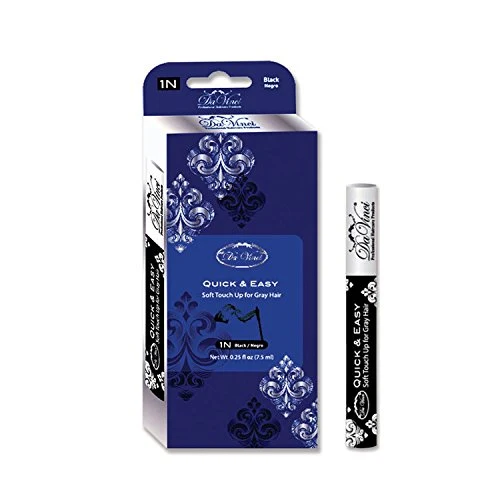 Eco-Friendly Da Vinci Daily Quick Easy soft touch up for Gray Hair 3N Dark Brown Professional