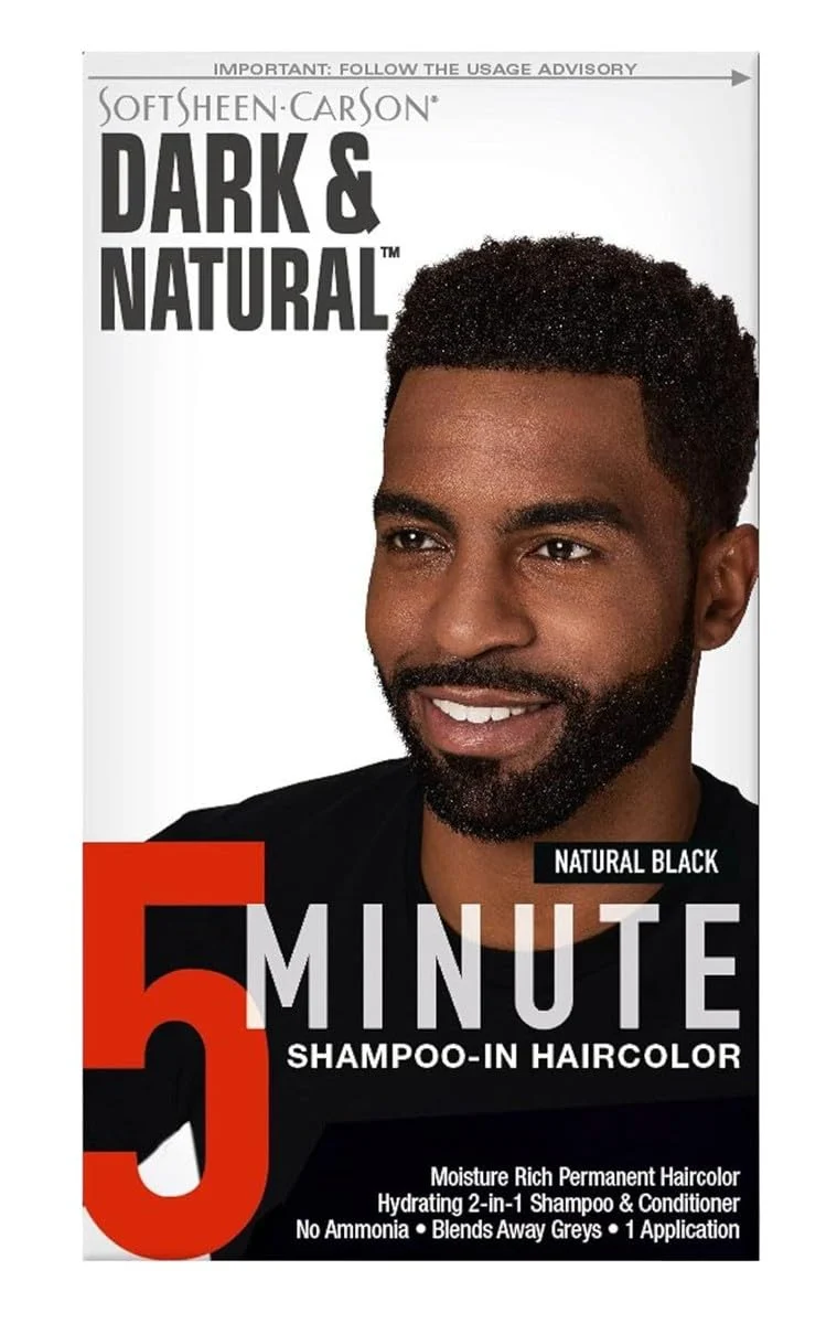 Unique Dark Natural Color Men Natural Black 6 Pack Expertly Made