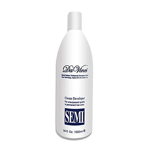 Crafted Da Vinci Permanent Hair Color Developer_SEMI 32oz Convenient