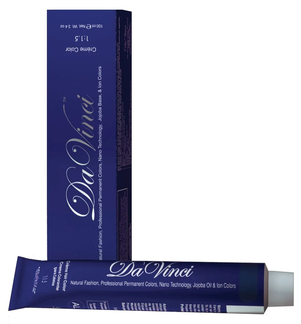 Sustainable Da Vinci Permanent Hair Colors 3.4oz 5A_Light Ash Brown Pure
