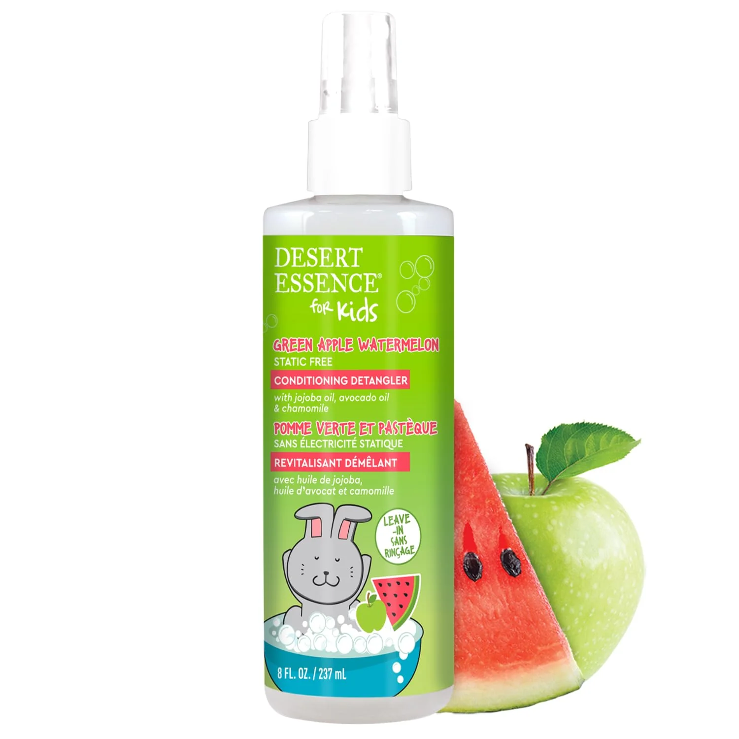 Top-Quality Desert Essence Kids Conditioing Detangler Spray 8.0 fl oz - Vegan Gluten-. Cruelty- - Leaves hair smooth shiny and easy to comb through Expertly Made