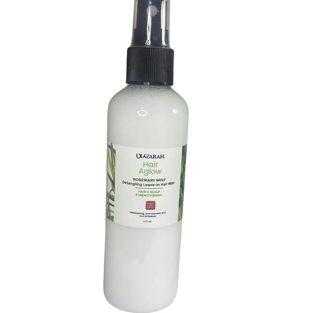 Responsible Detangling Leave-In Hair Mist Spray w Rosemary Mint - Frizz Control Hydration and Curl ion for All Hair Types 4 fl. oz Verified