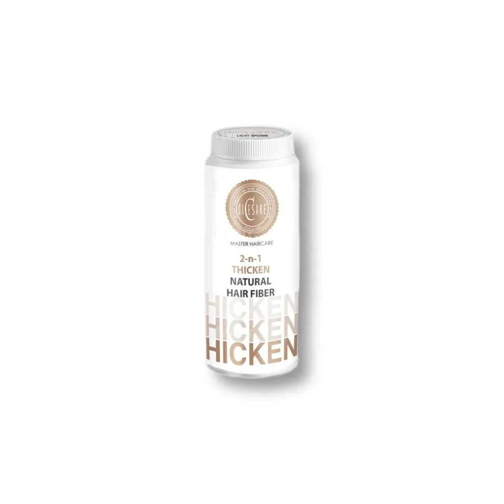 Certified diCESARE NEW Blonde Hair Building Fiber - Fuller Thicker Looking - Natural Coverage for Fine Thinning Blonde Hair NOW IN 2 SIZES Versatile