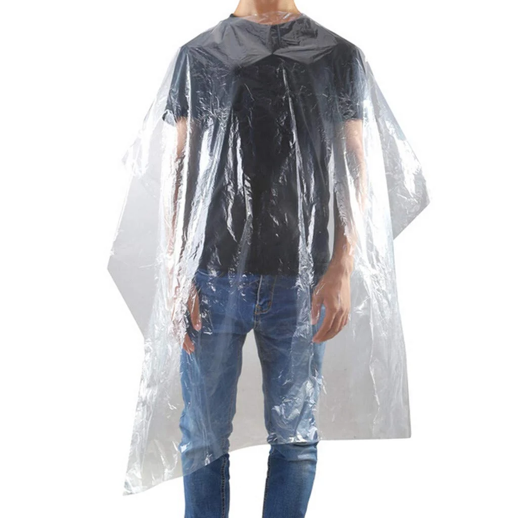 Versatile Disposable Capes - Salon Hair Capes Large Size 100PCs 130x160cm for Hair Dressing Expertly Made