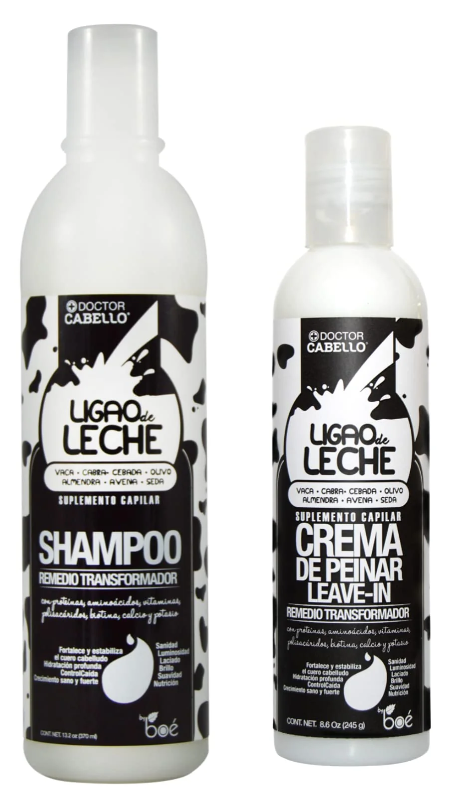 Contemporary Doctor Cabello Ligao De Leche Combo Set - Suero leave-in 8.6oz and shampoo 13.2oz Quality