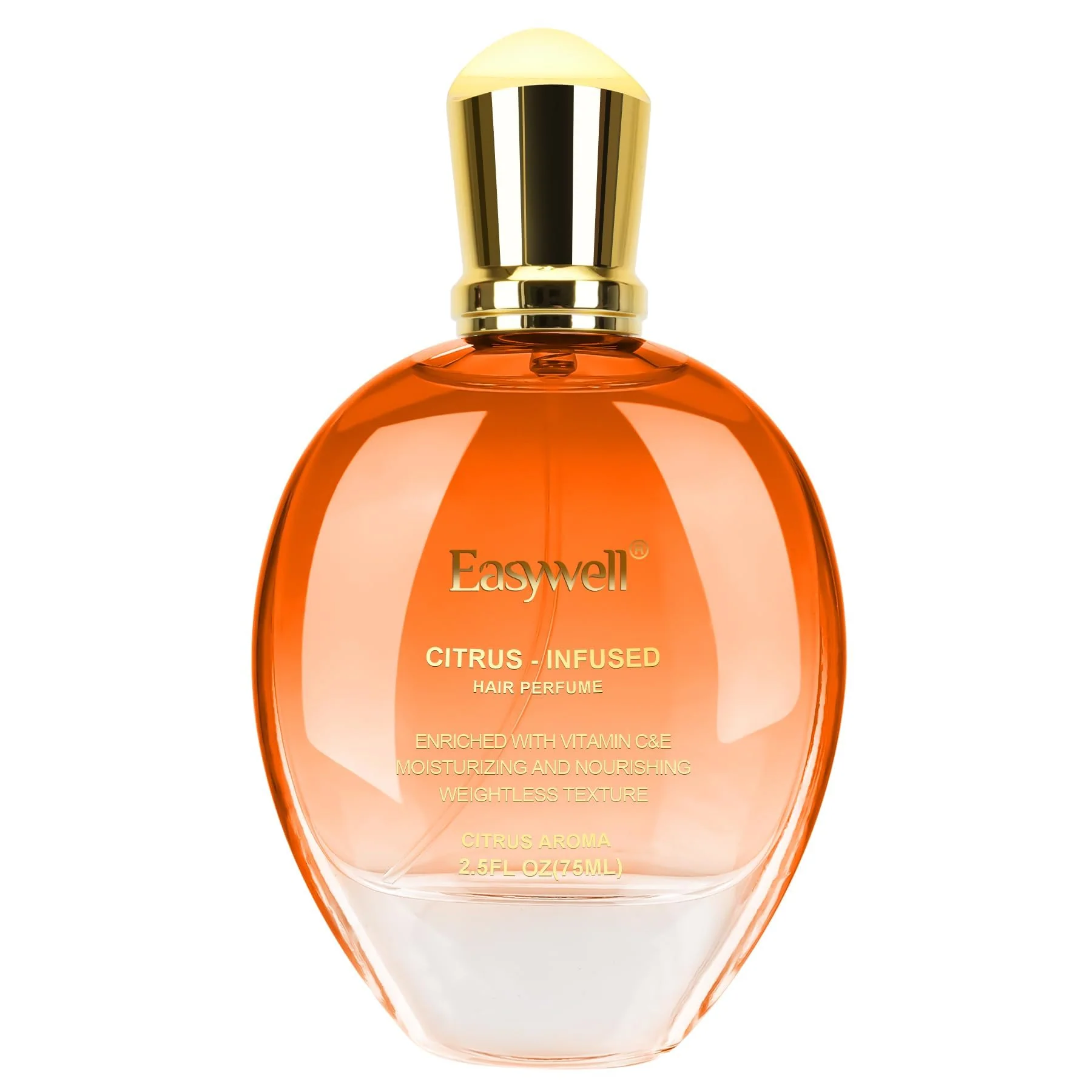 Durable EASYWELL Hair Perfume for Women Christmas Gift Birthday Gifts for Mom and girls Leave In Conditioner Spray with Vitamin B5 Hair Care Fragrance Relaxed
