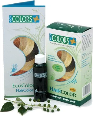 Relaxed EcoColors Haircolor Black 2N 2 oz color 2 oz developer Top-Quality