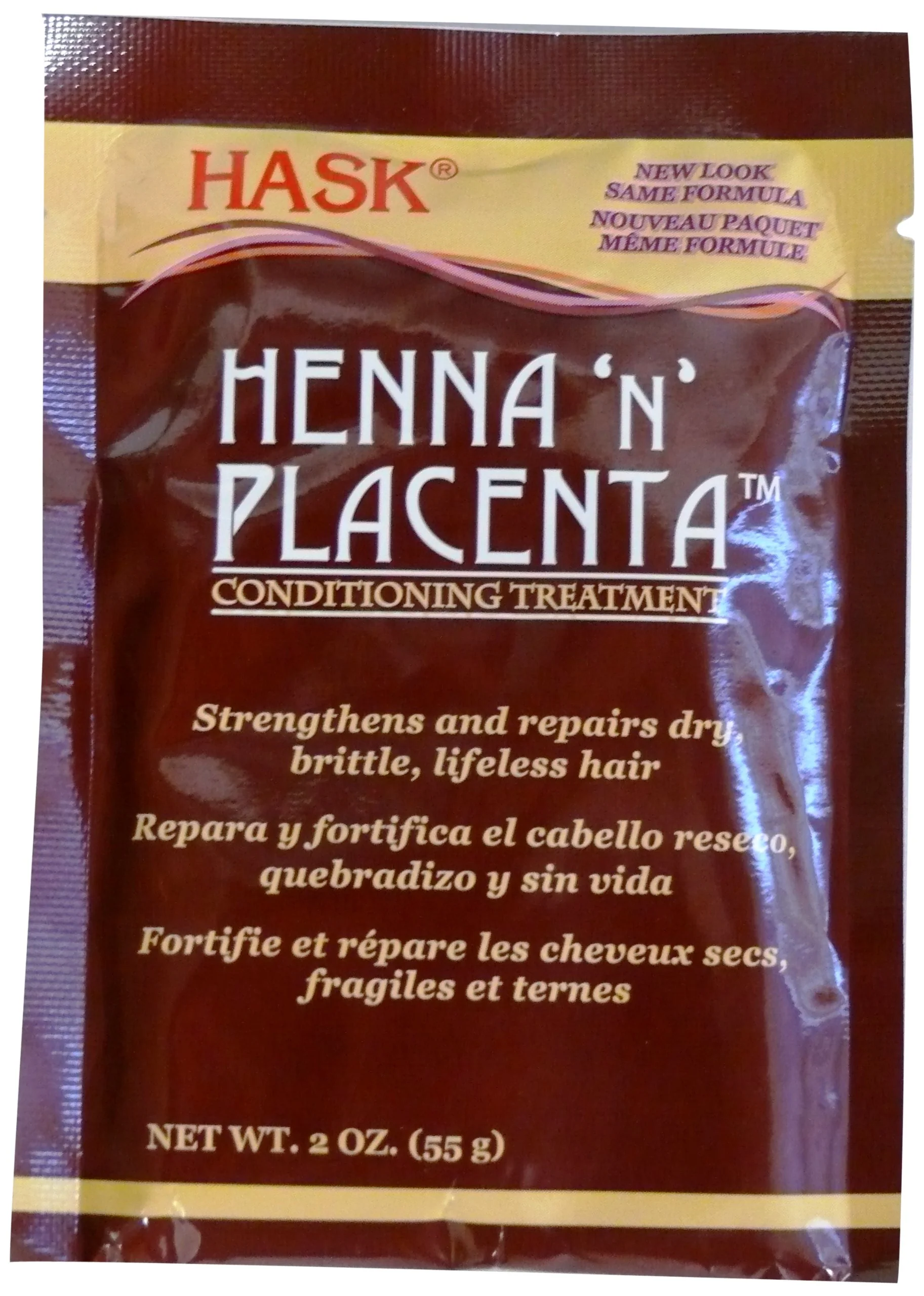 Trendy Hask Pks Henna Placenta 2 Ounce Conditioning Treatment 12 Pieces 59ml Sustainable