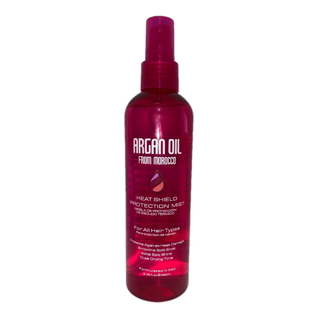 Certified Argan Oil from Morocco Heat Shield Protection Mist 8.45 fl.oz. 250 ml Premium