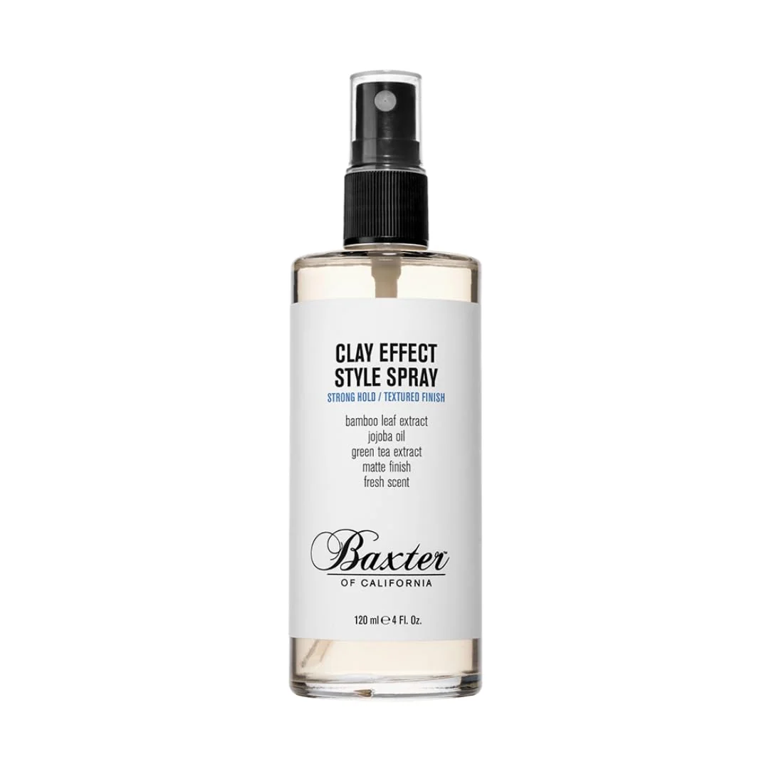 Selected Baxter of California Clay Effect Style Spray for Men Textured Finish Strong Hold Hair Styler 4 fl. oz. Official