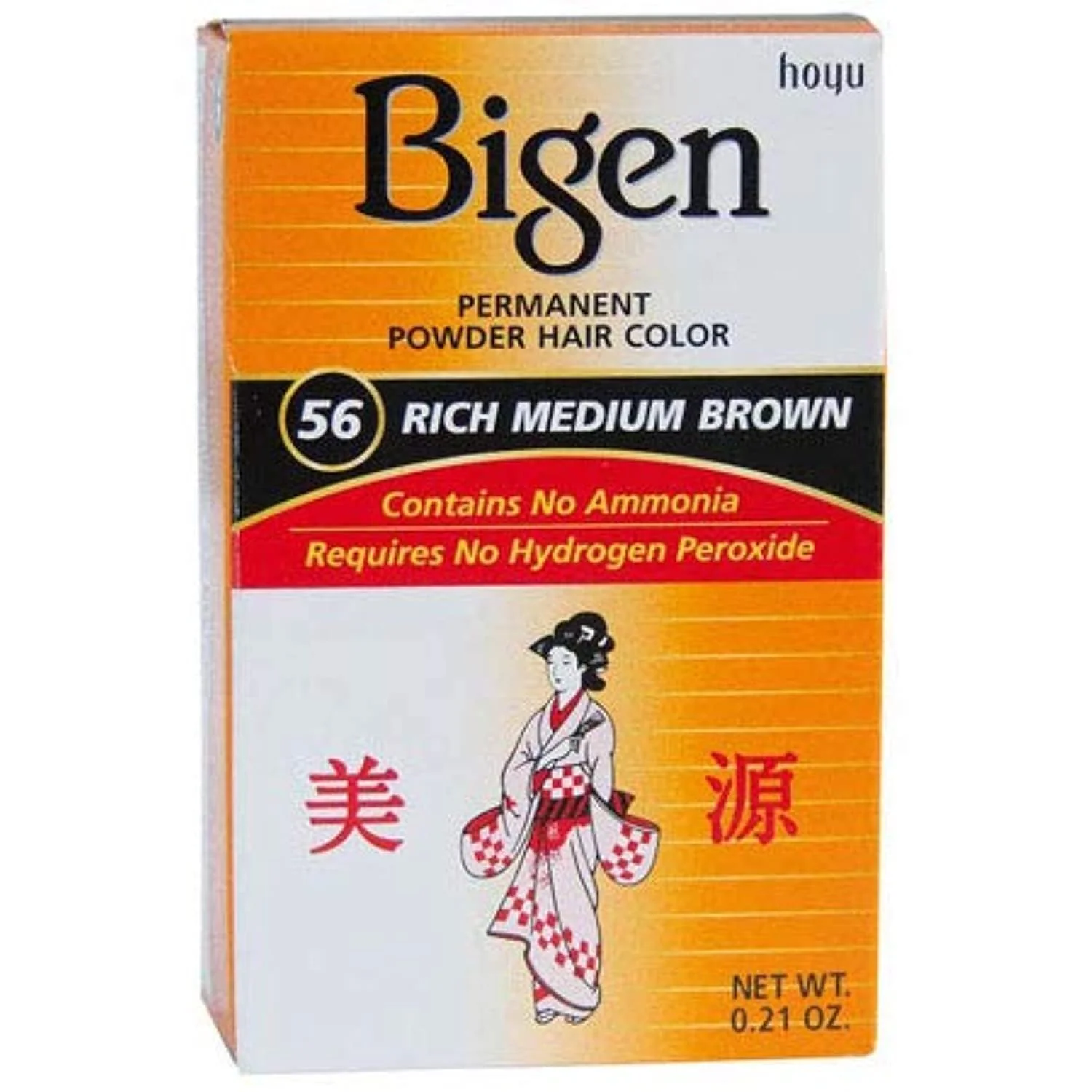 Artisan Bigen Hair Color Powder 56 Rich Medium Brown - 1 pc Hoyu Official