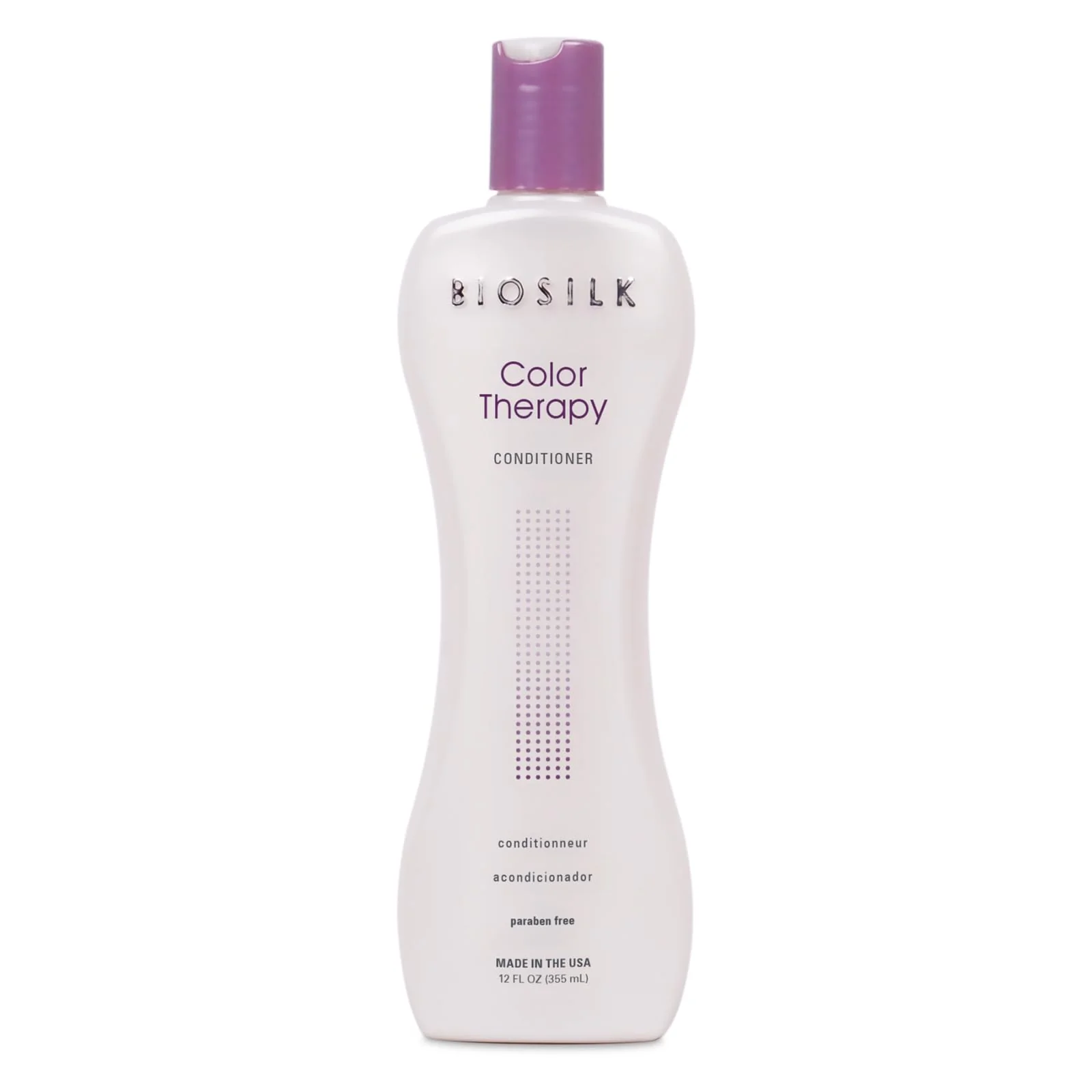 Modern BioSilk Color Therapy Conditioner Replenishes Moisture While Protecting Color Enhances Vibrancy Shine Sulfate Paraben Cruelty- 12 Oz Flexible